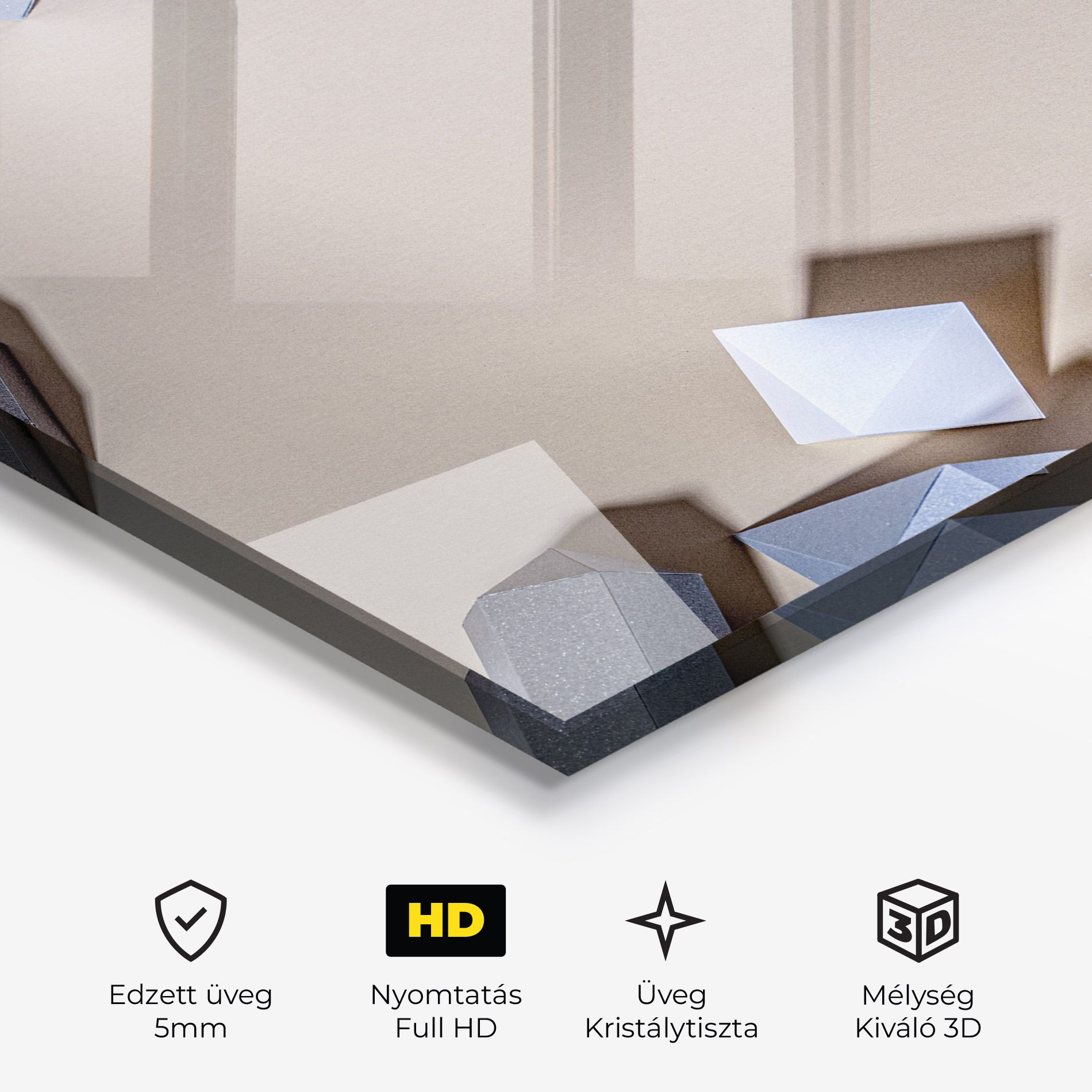 Geometric 3d Shapes mockup 3