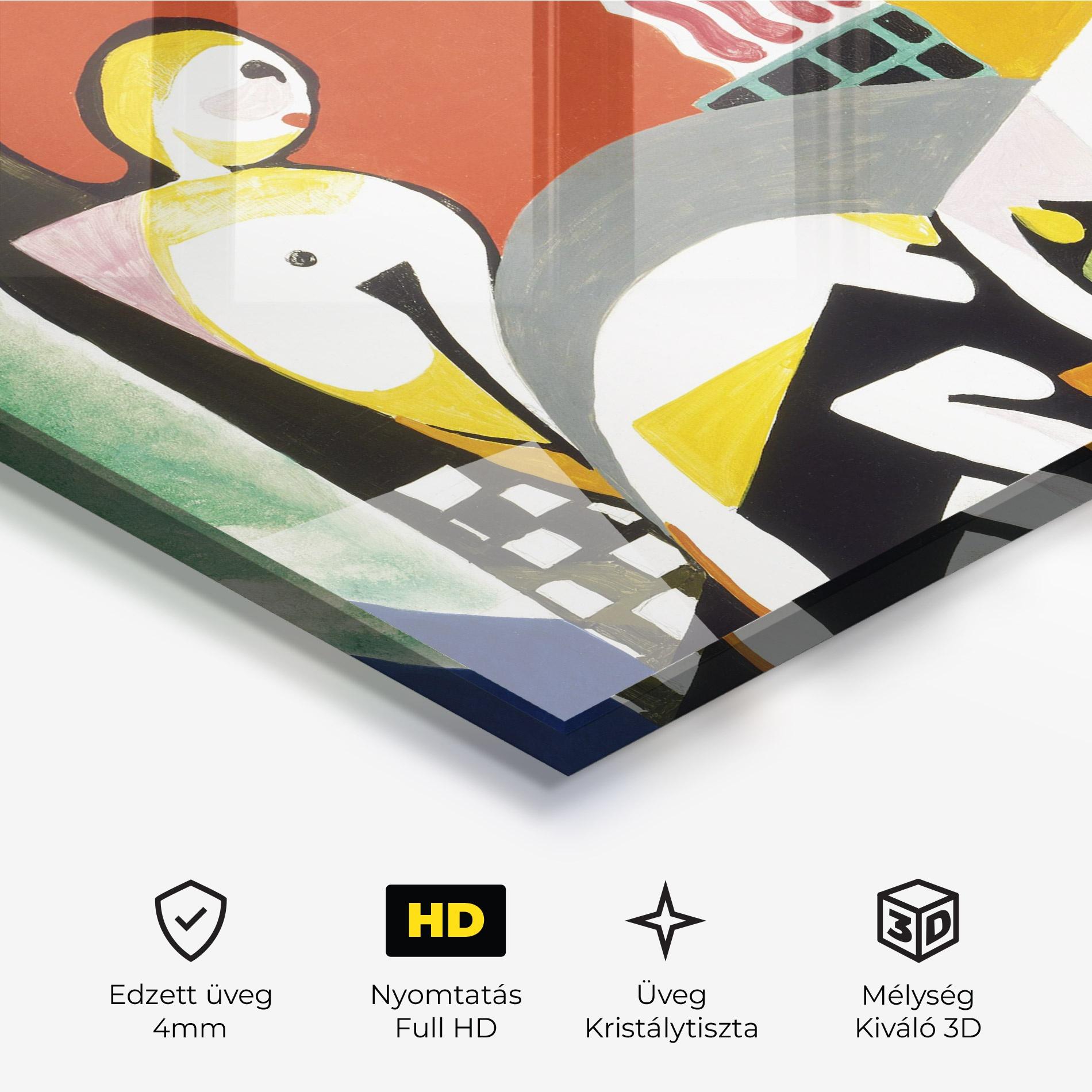 Üvegkép Woman Shape Mix mockup 3