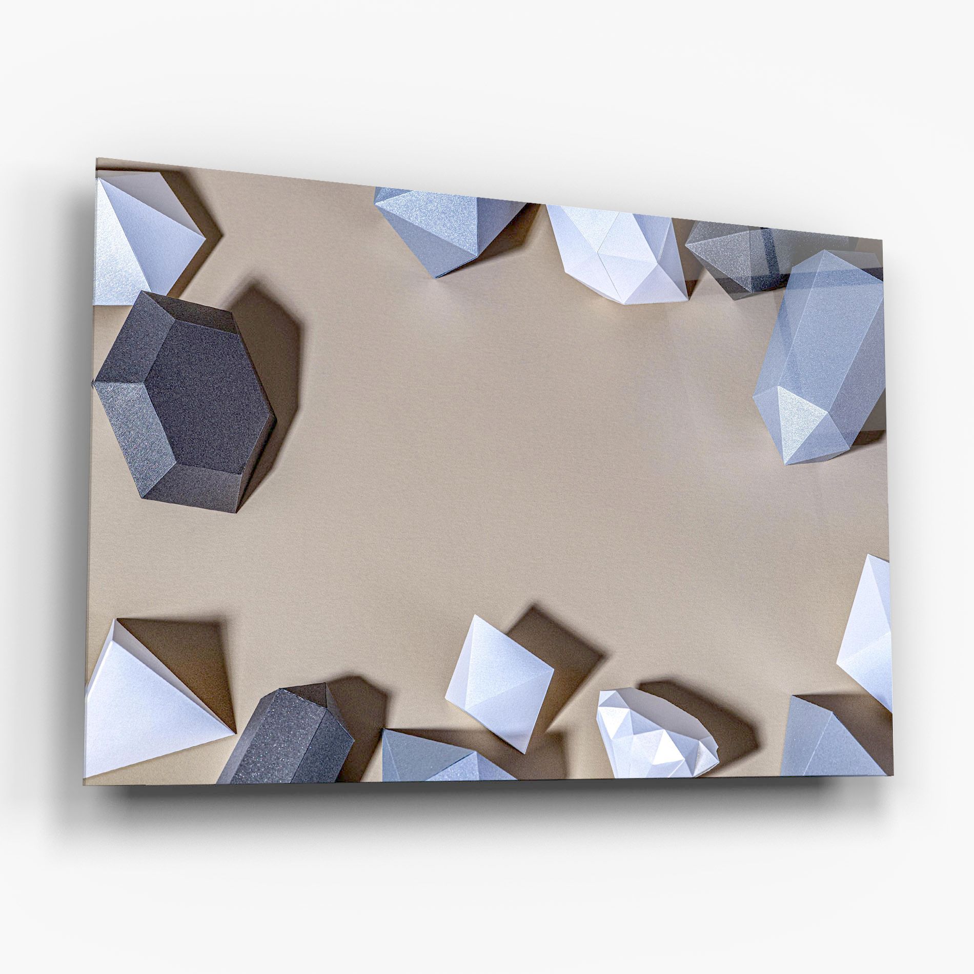 Geometric 3d Shapes mockup 6