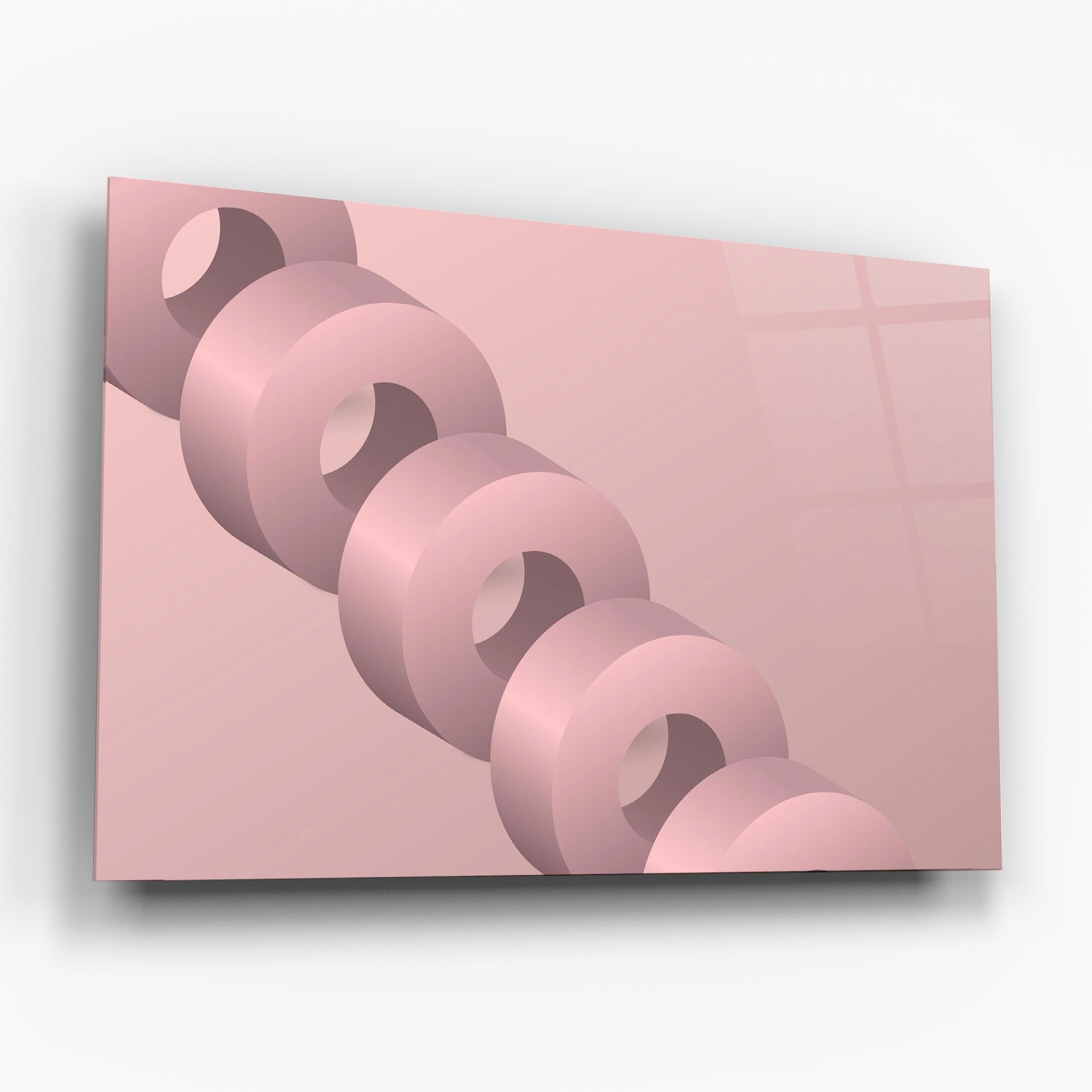 Pink Circle mockup 6