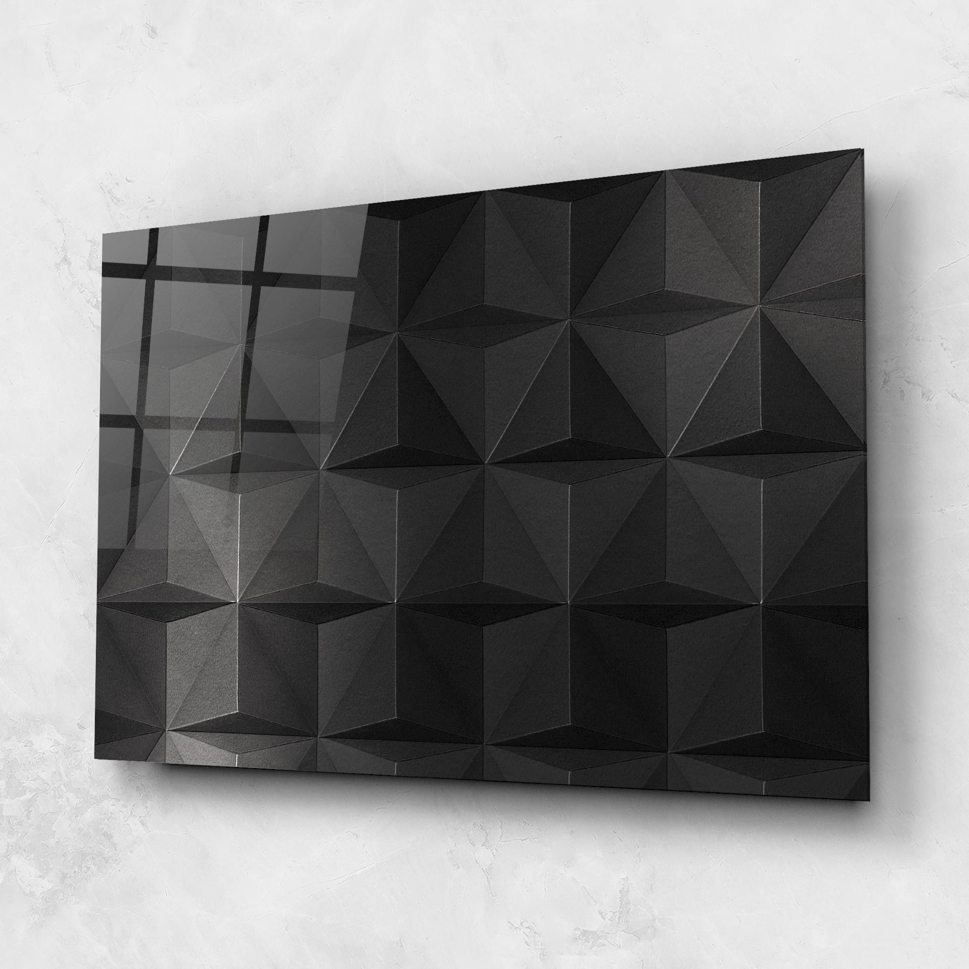 Black Shade Triangle mockup 1