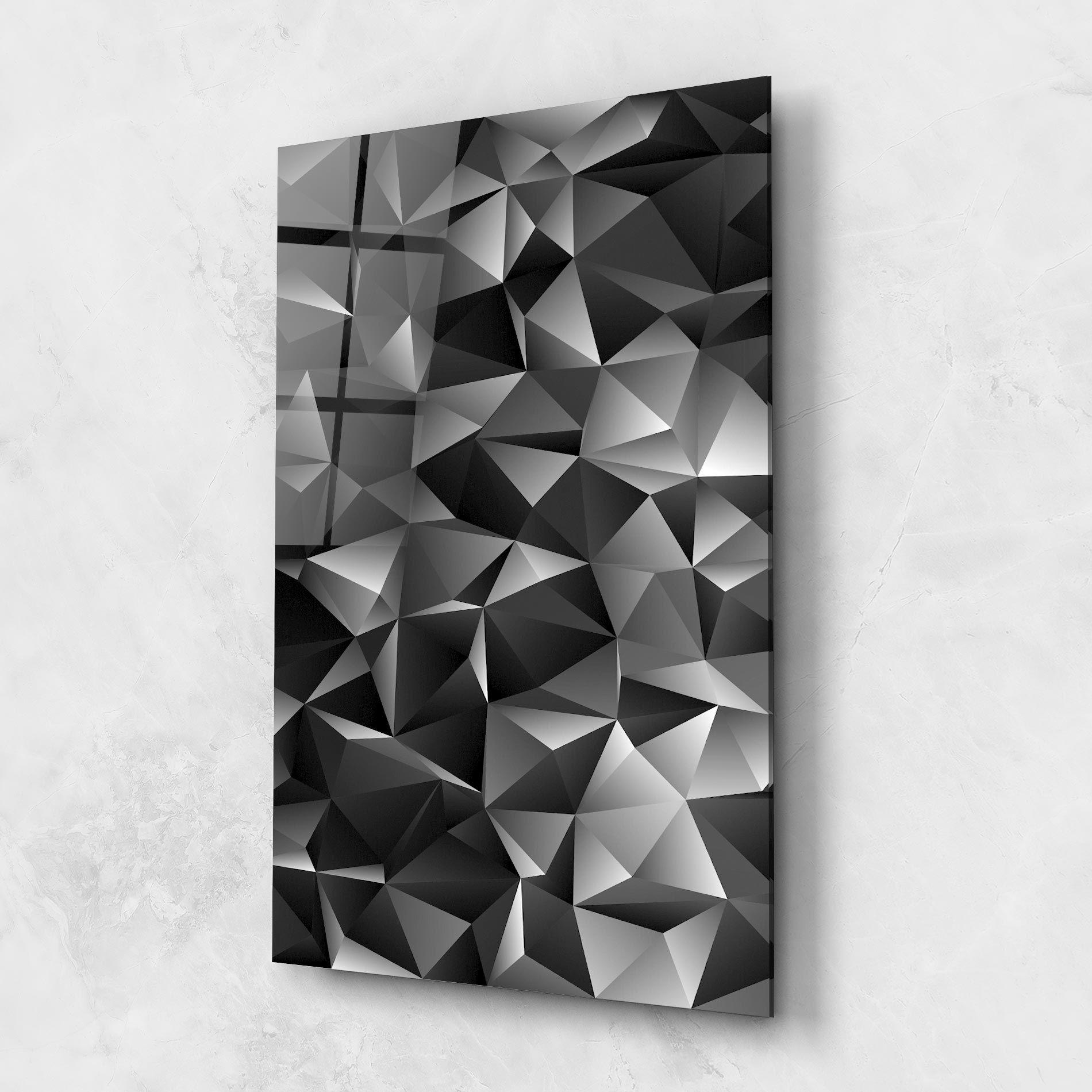 Black Triangle Pattern mockup 1