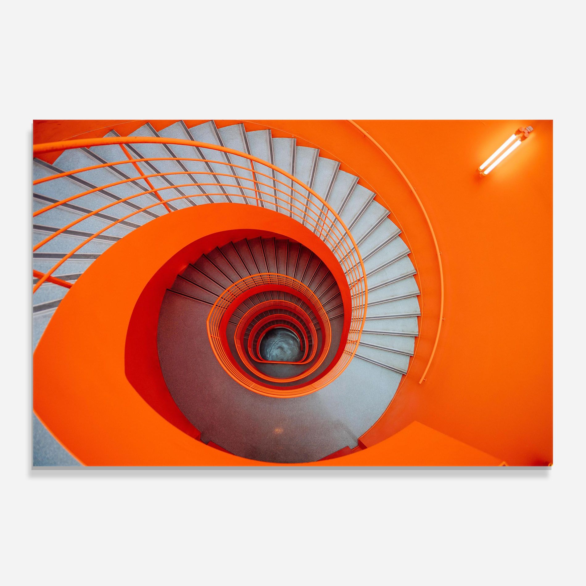 Grey Orange Stairs mockup 0