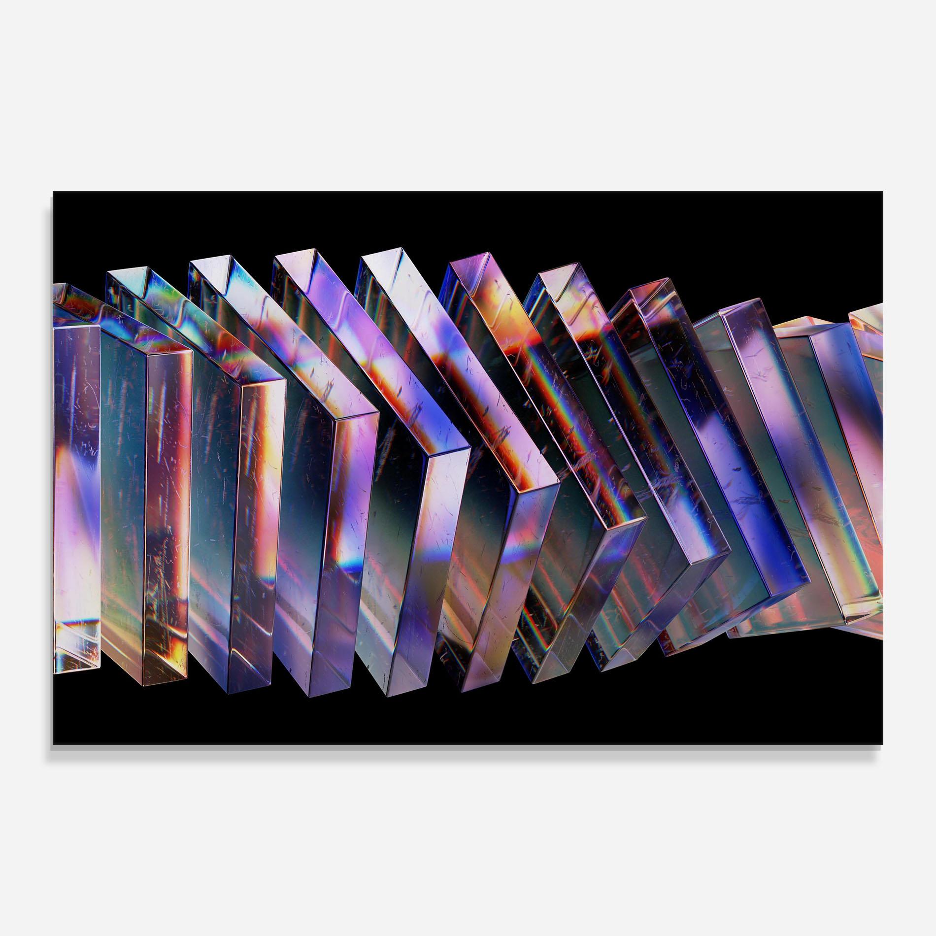 Üvegkép Square Glass Floating mockup 0