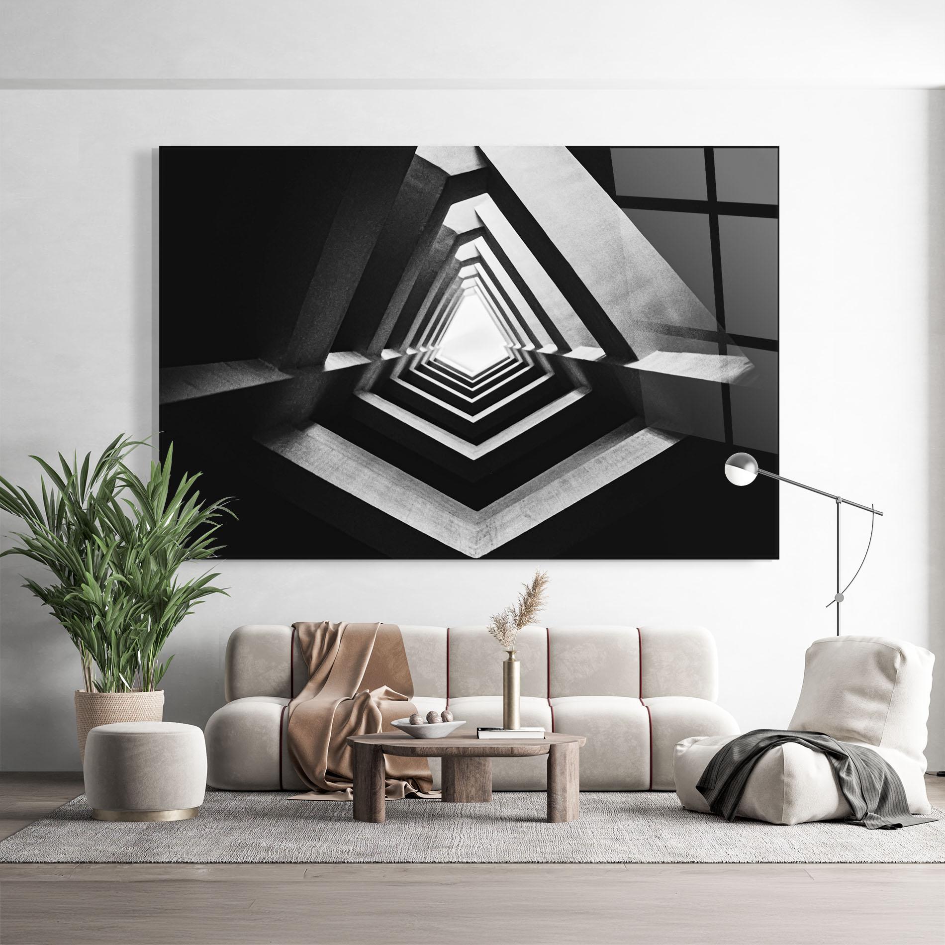 Üvegkép Dark Shadow mockup 9