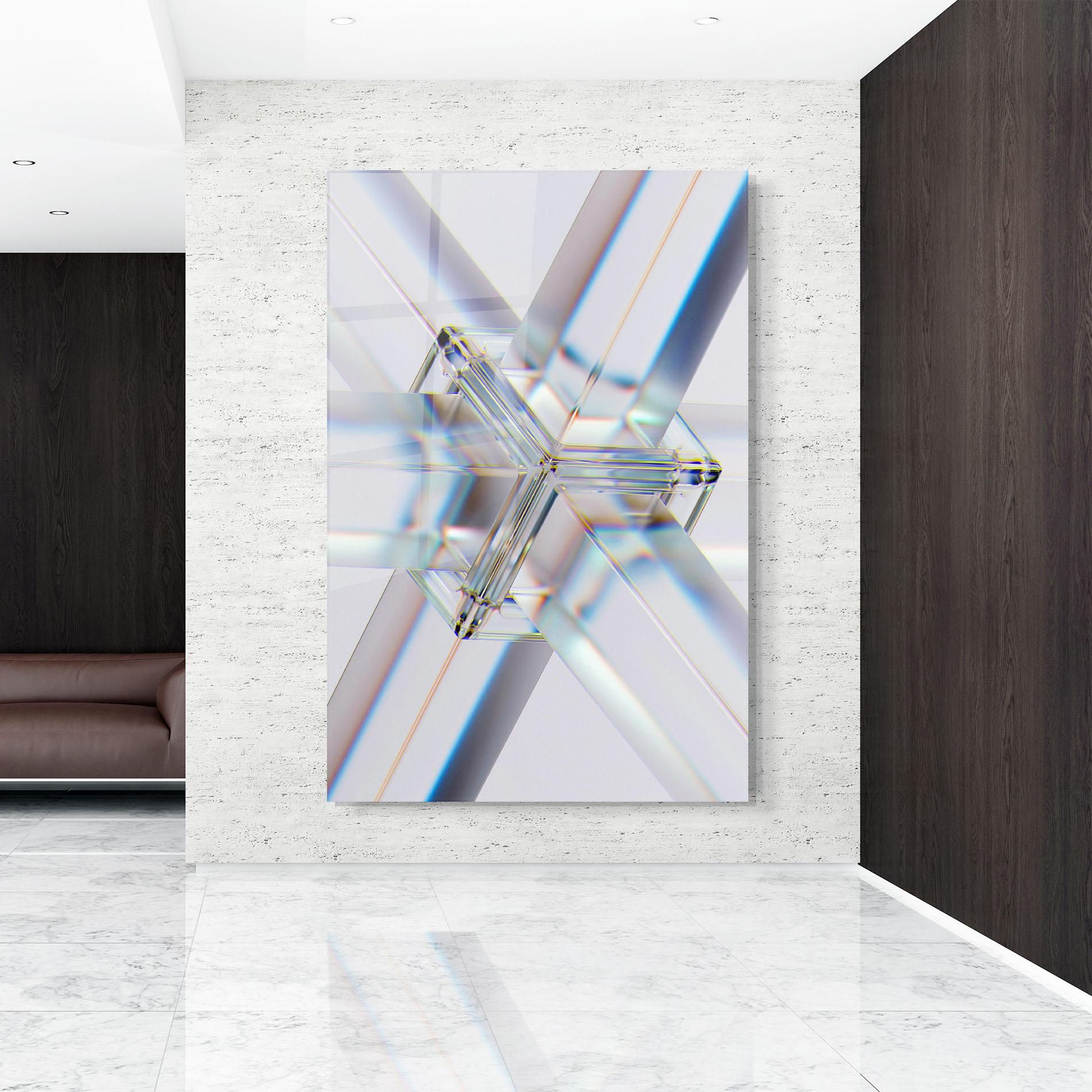 Üvegkép Glass Shape mockup 9