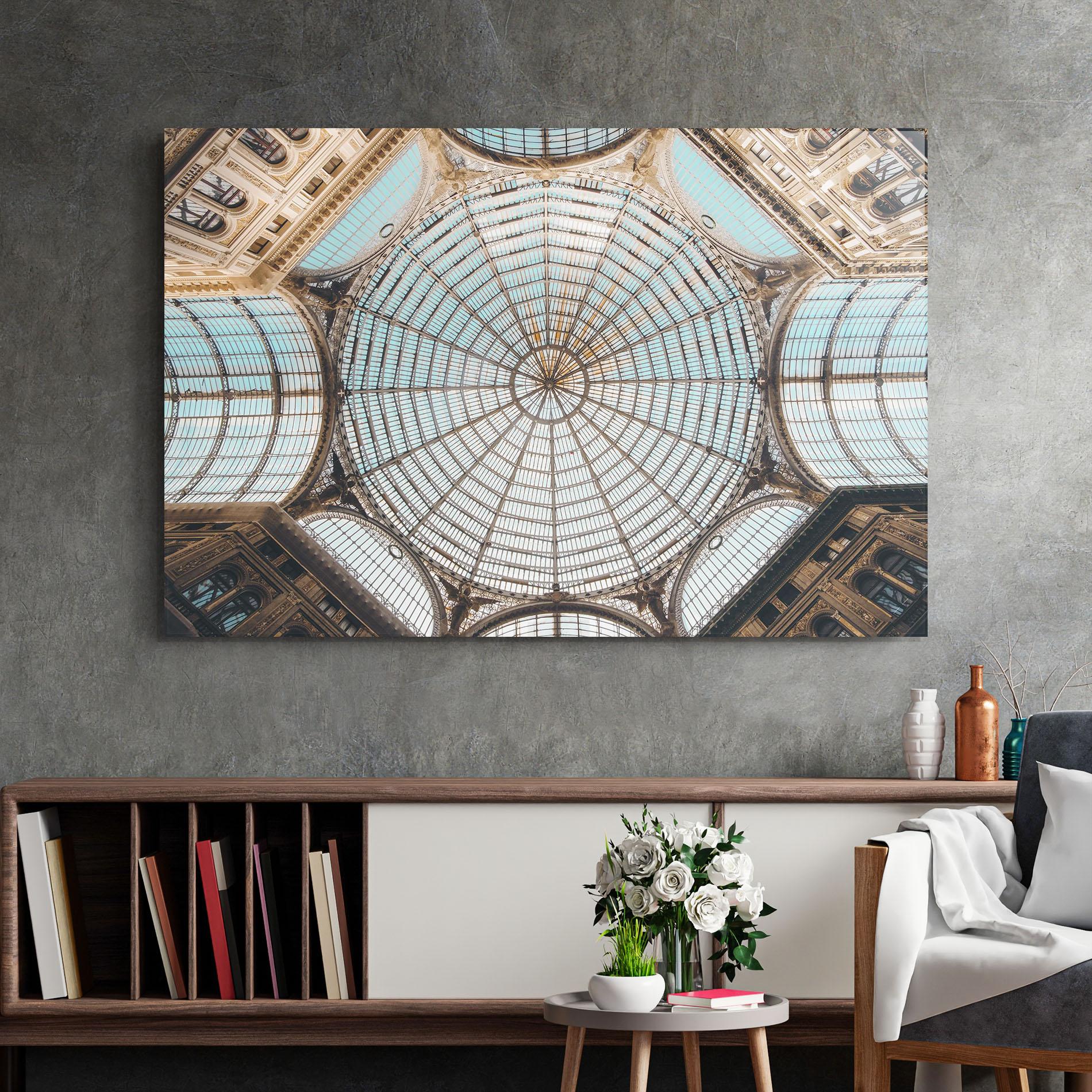 Üvegkép Italy Celling mockup 2