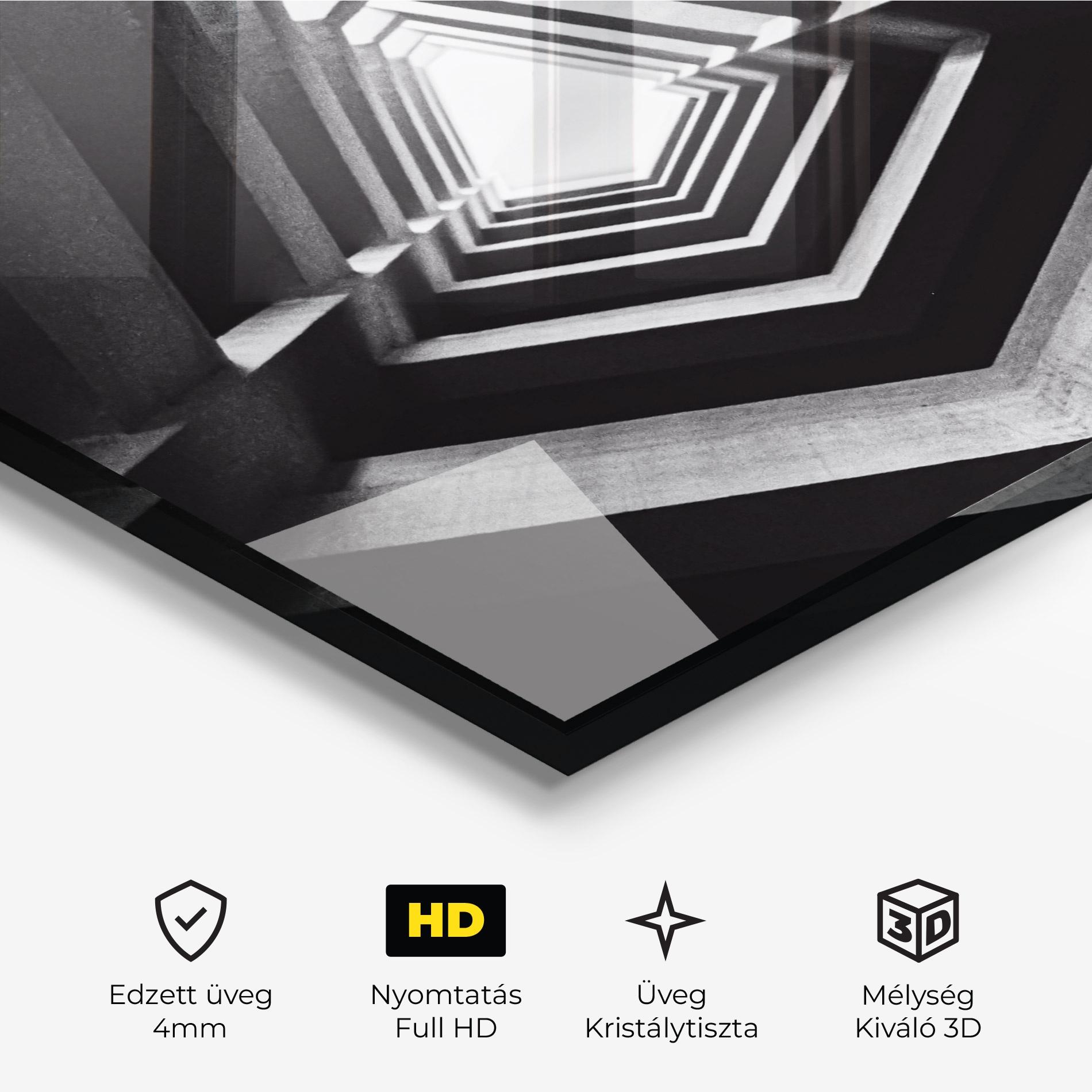 Üvegkép Dark Shadow mockup 3