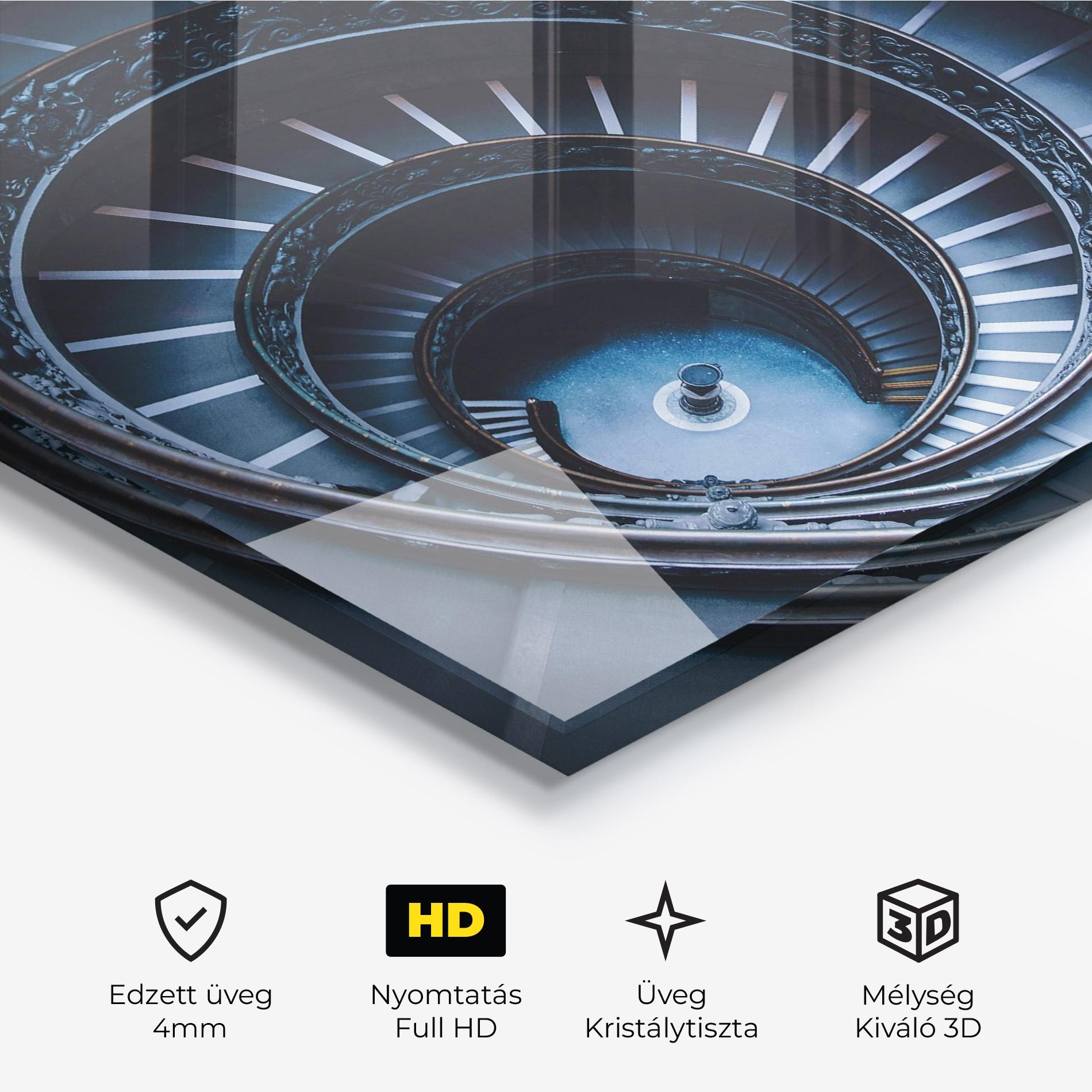 Üvegkép Spiral Museum mockup 3