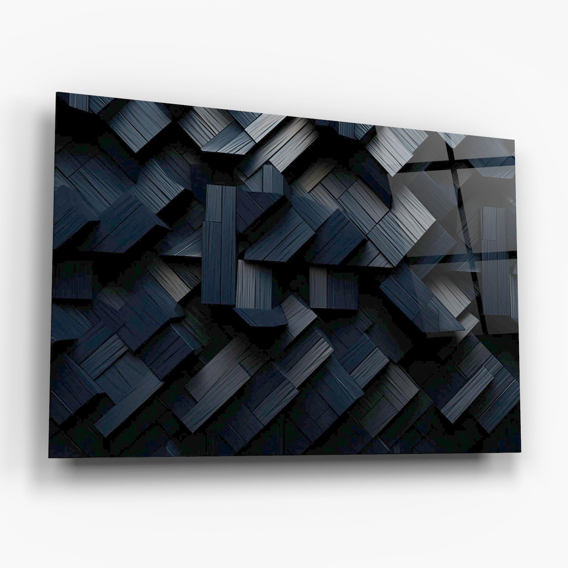 Dark Blue Wall mockup 6