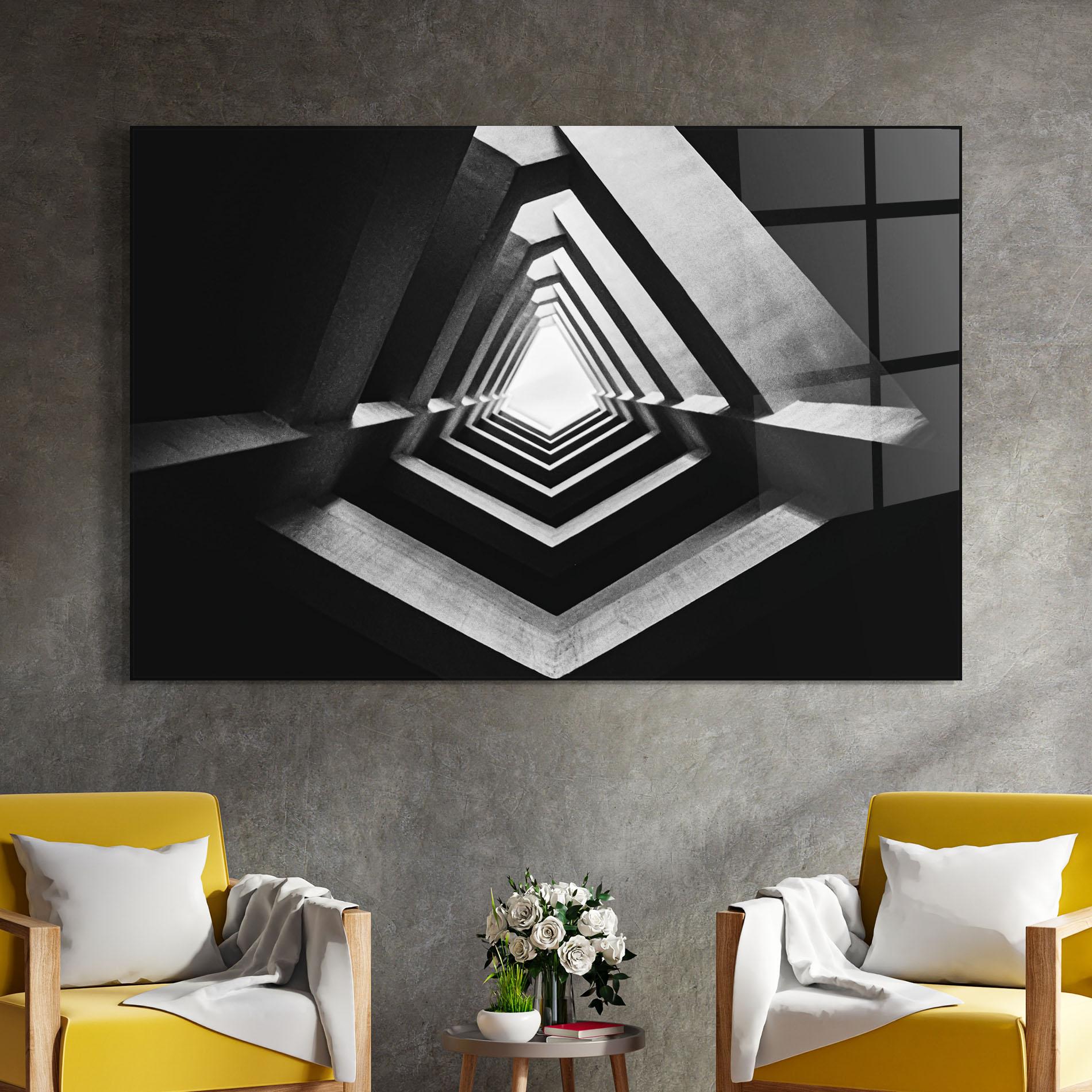 Üvegkép Dark Shadow mockup 4