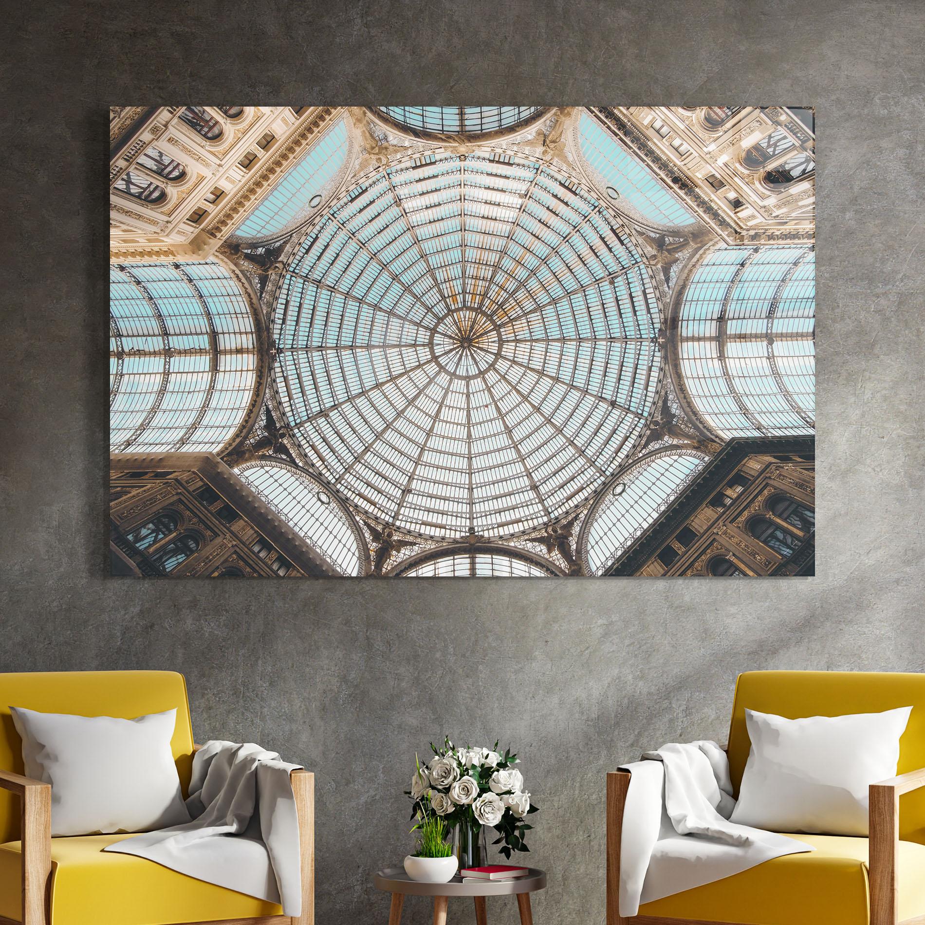 Üvegkép Italy Celling mockup 4