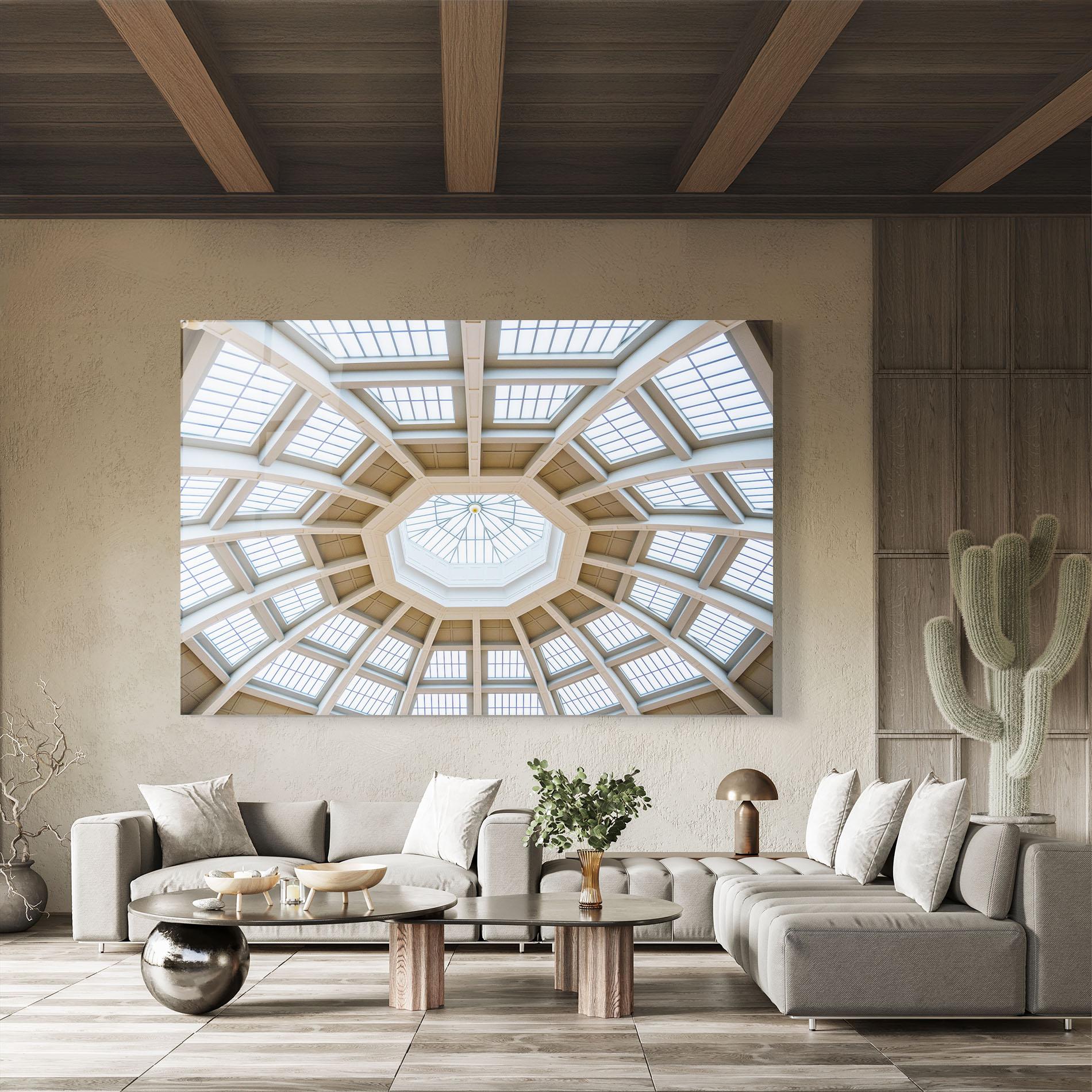 Üvegkép Ceiling Dome mockup 8