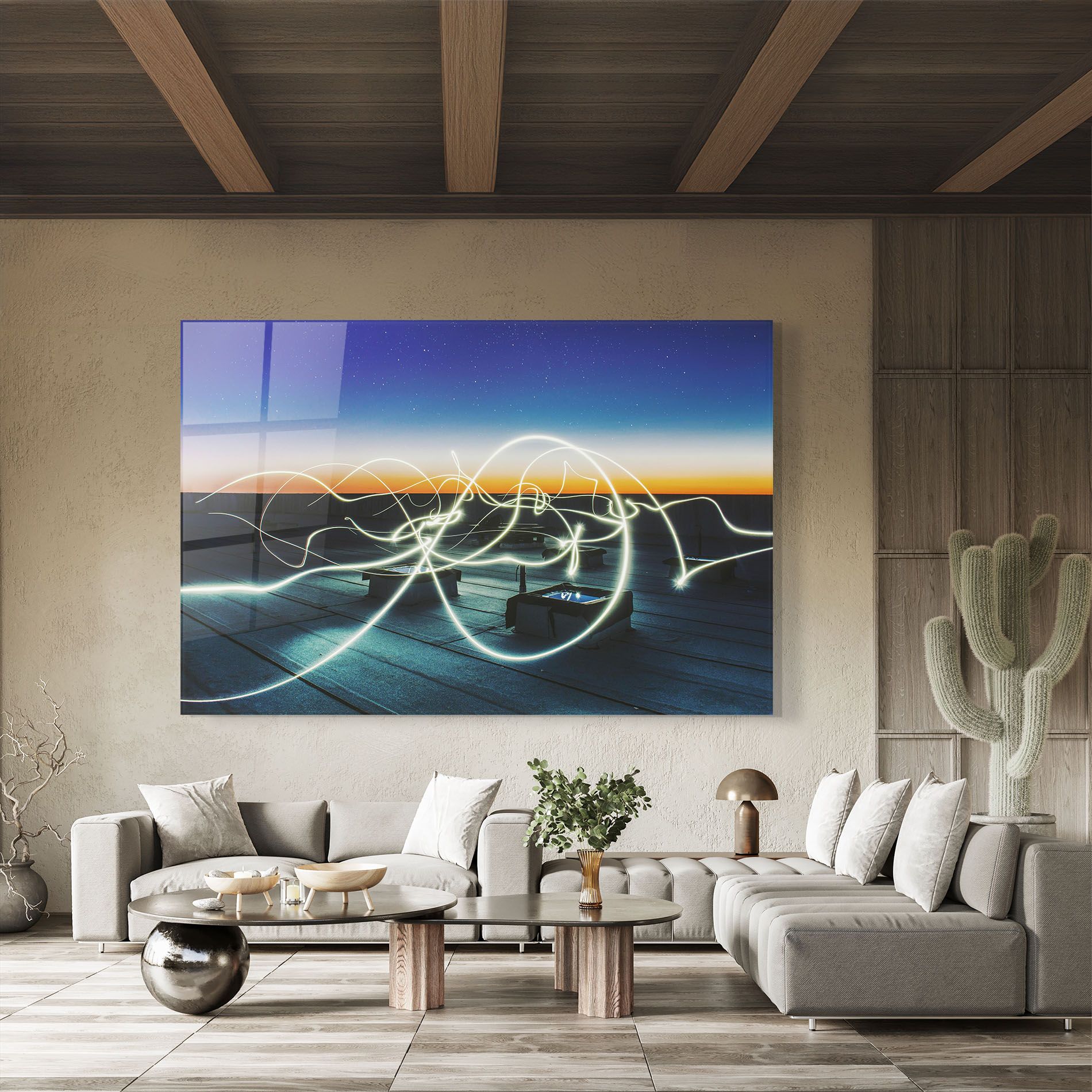 White Light Floating mockup 8