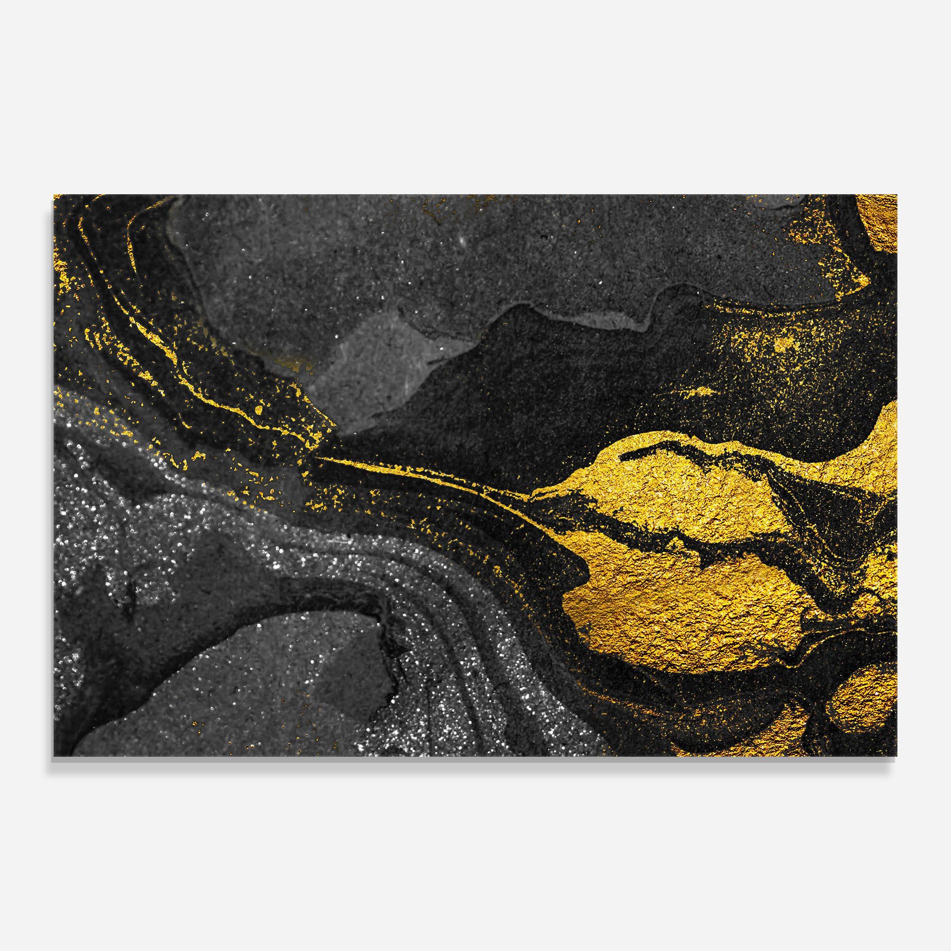 Black And Gold Texture mockup 0