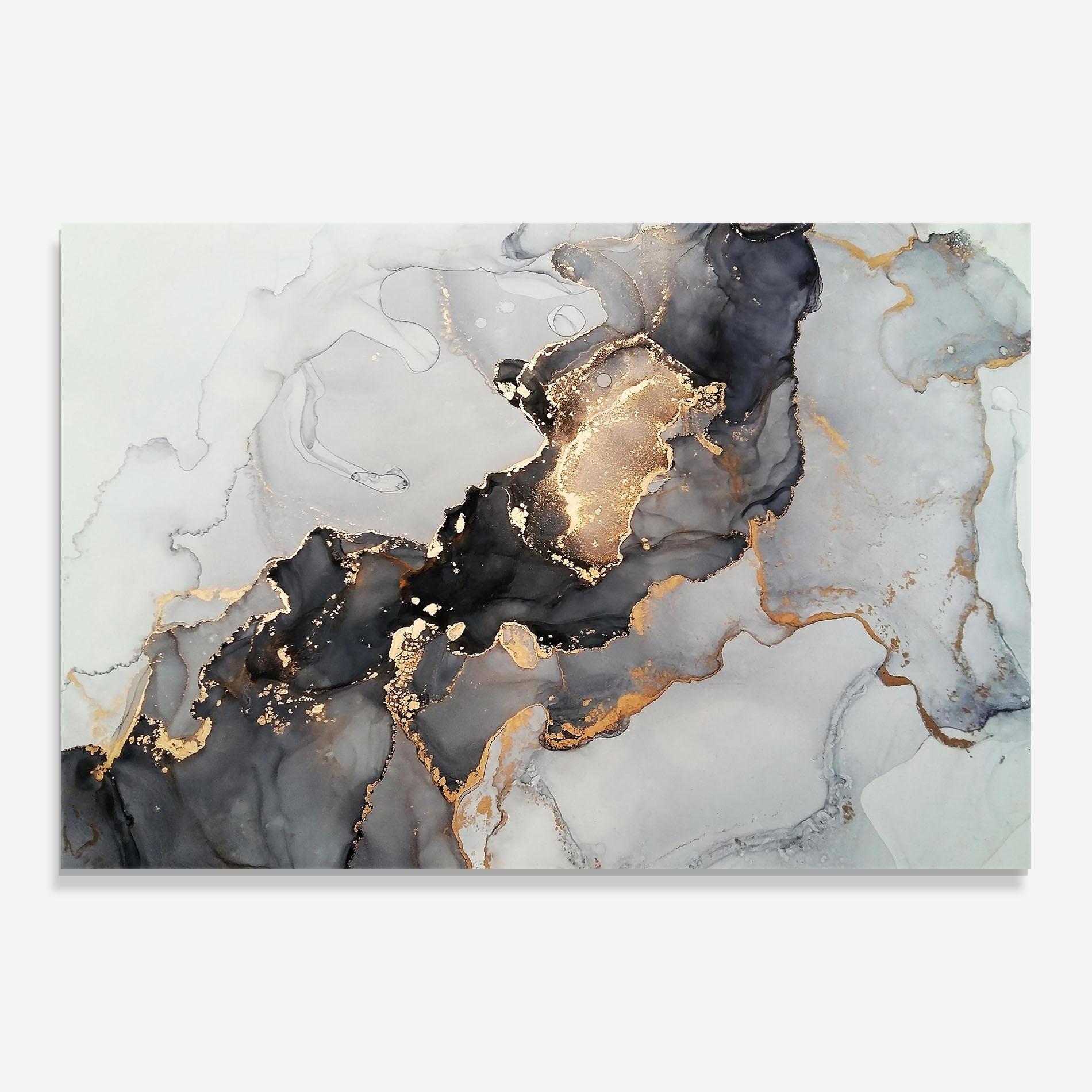 Üvegkép Marble Shades mockup 0