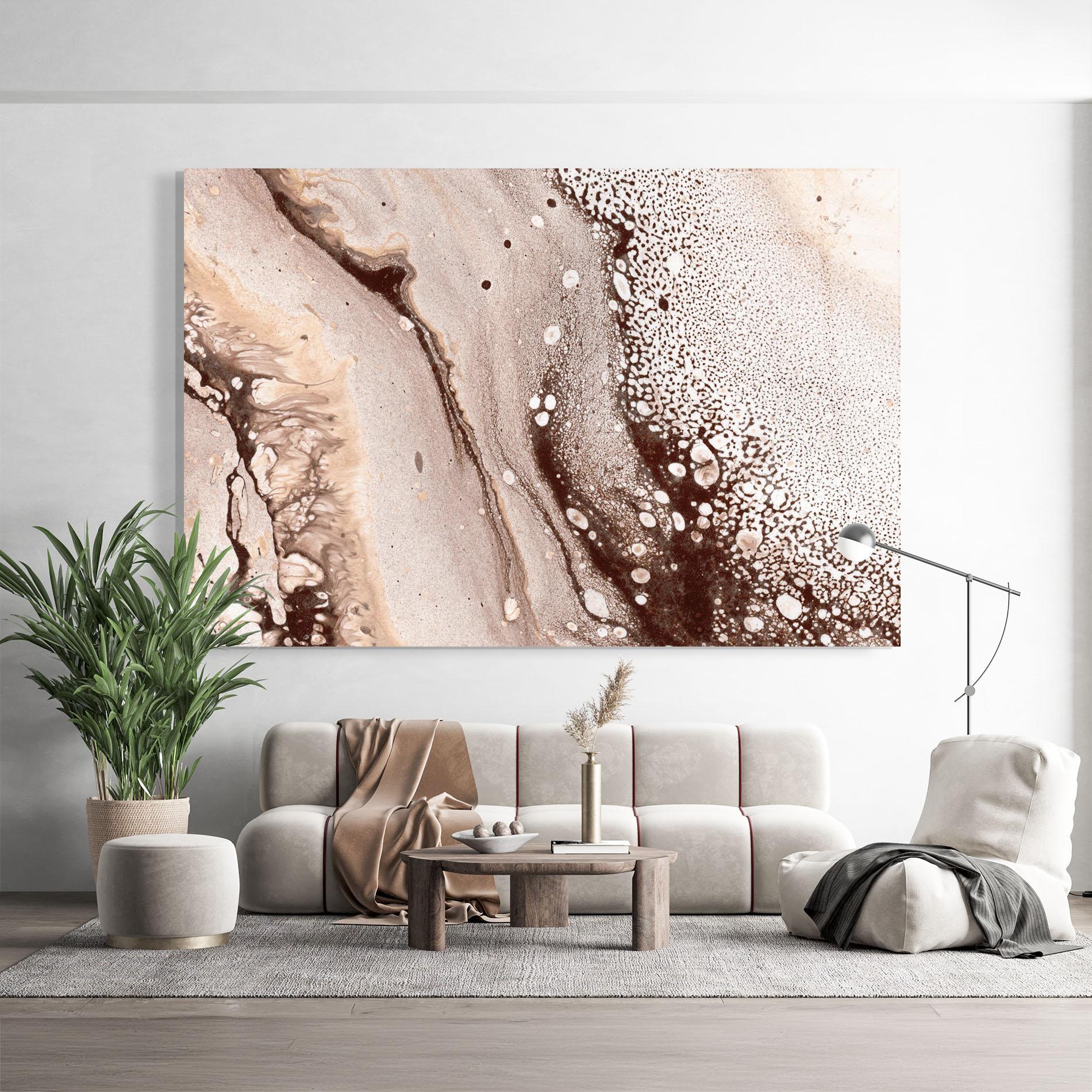 Üvegkép Abstract Color mockup 9