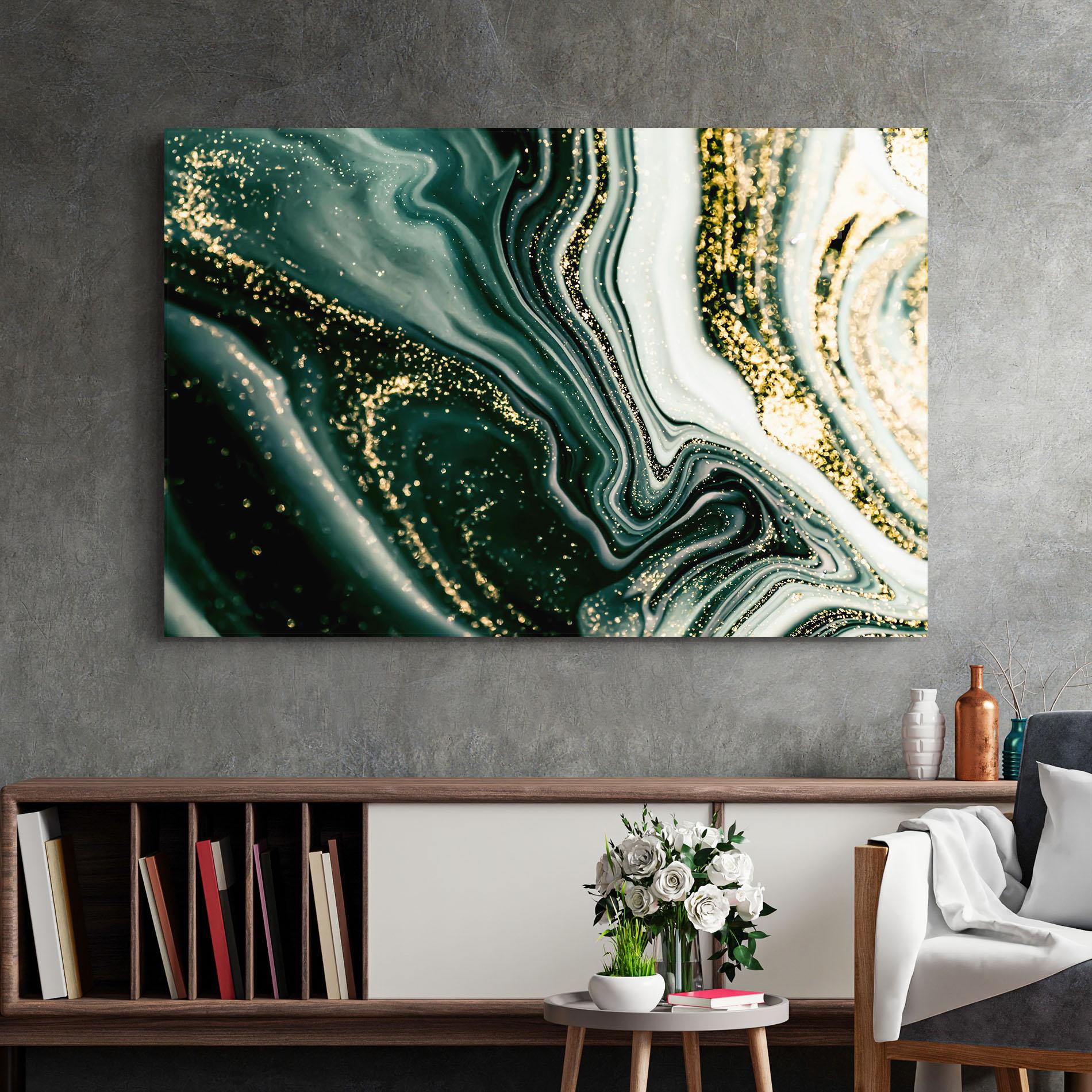 Üvegkép Abstract Shades mockup 2