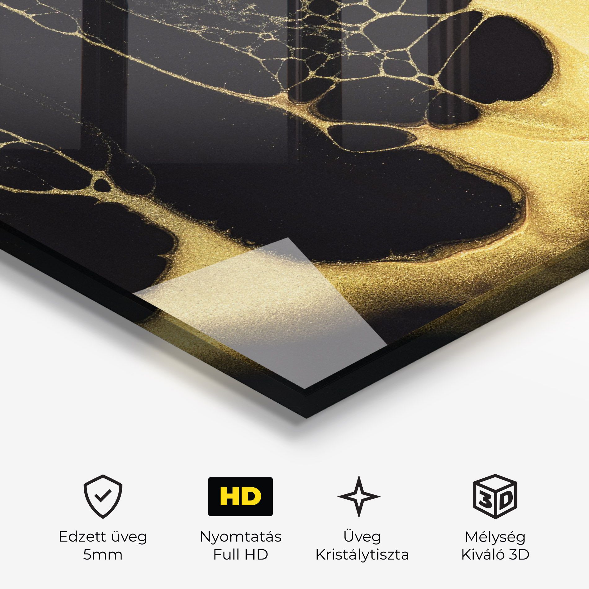 Black Golden Marble mockup 3