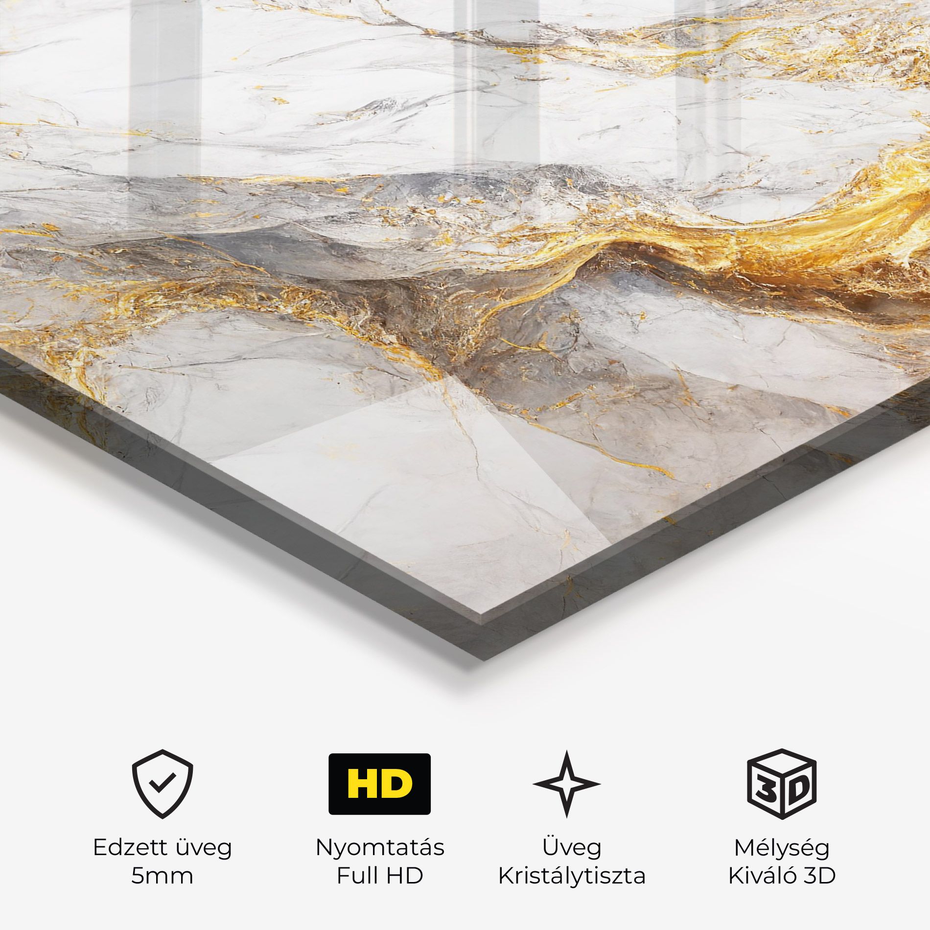 Gold Liquid Grey Marble mockup 3