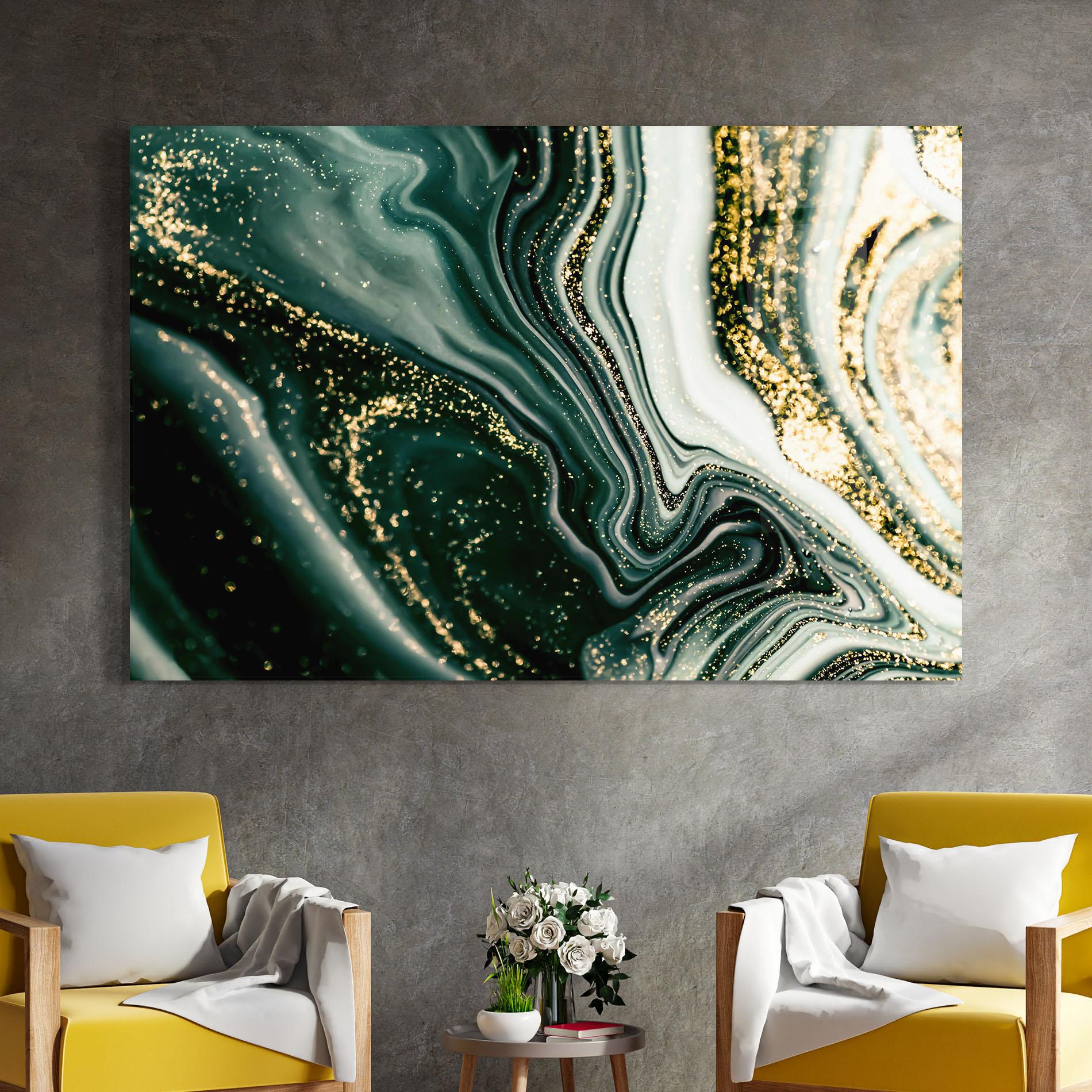 Üvegkép Abstract Shades mockup 4