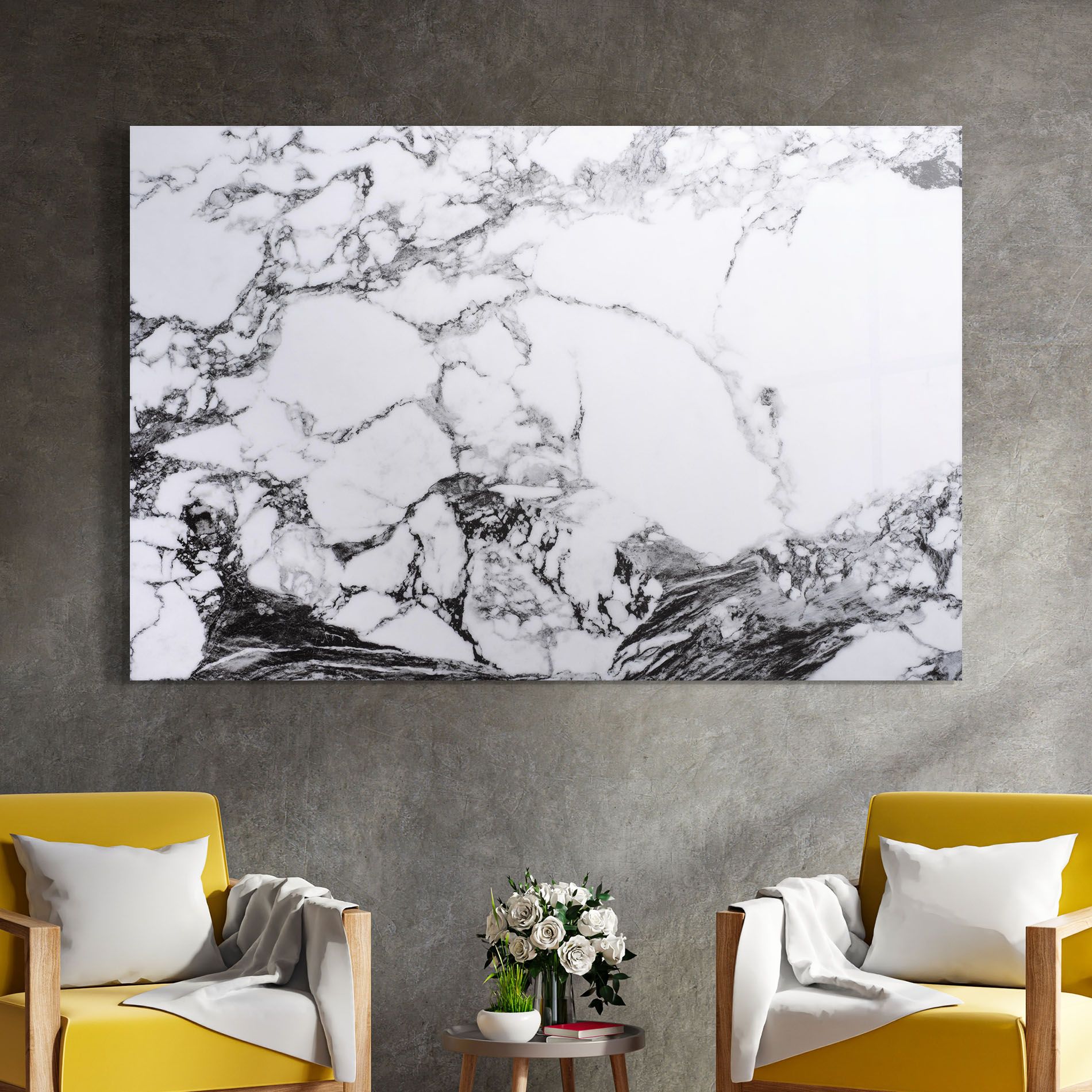 Marble Dark Grey mockup 4