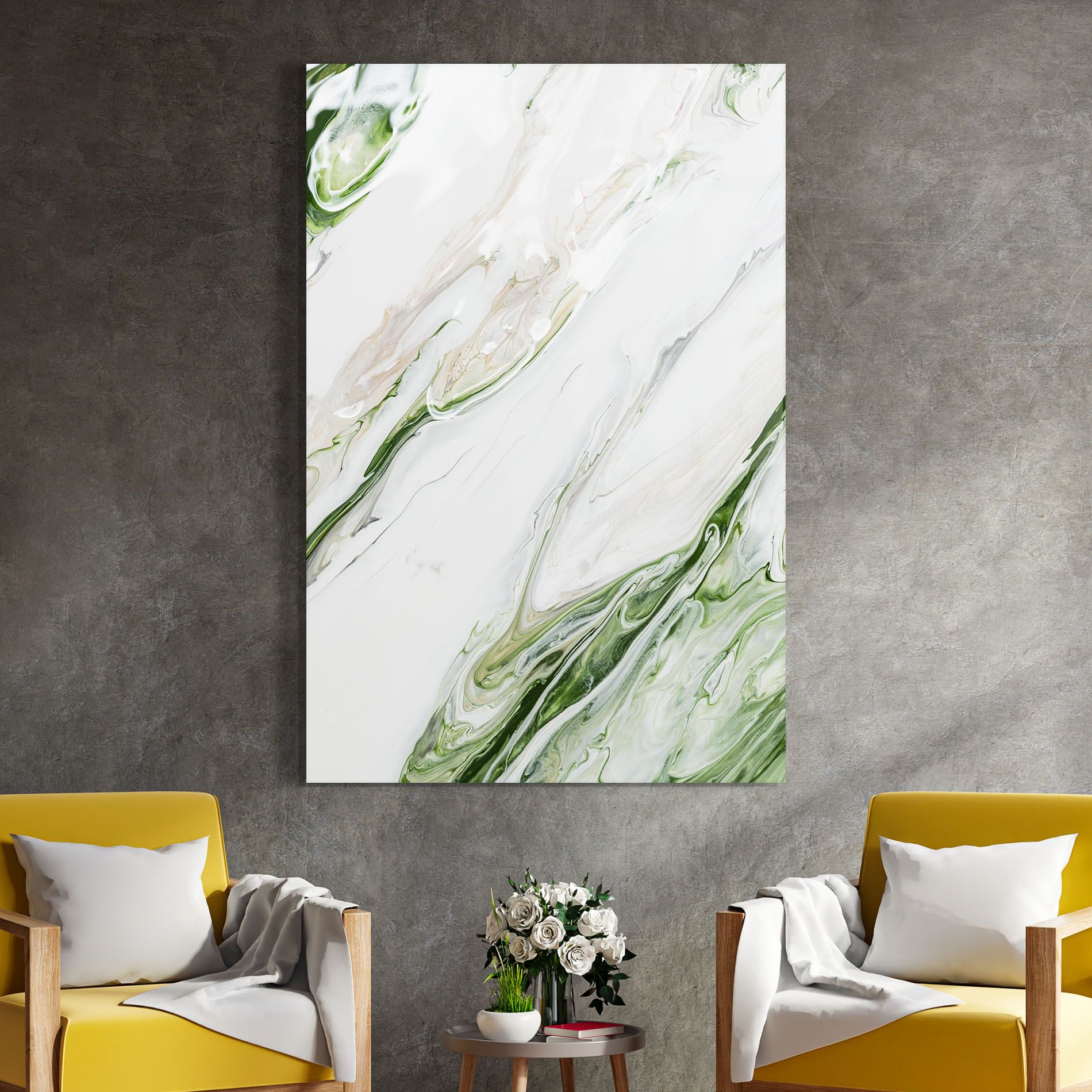 Light Green Liquid mockup 4