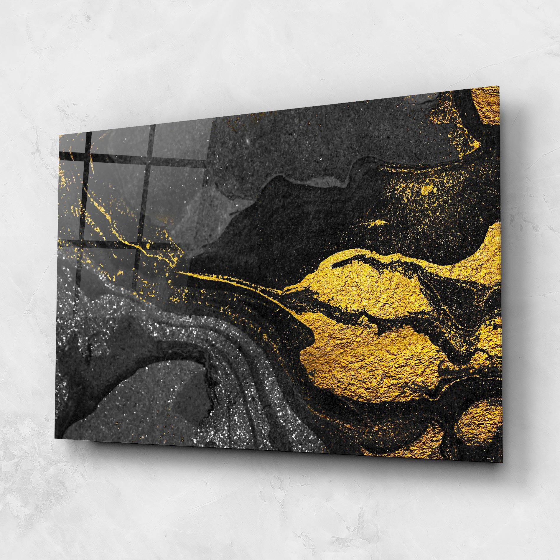Black And Gold Texture mockup 1