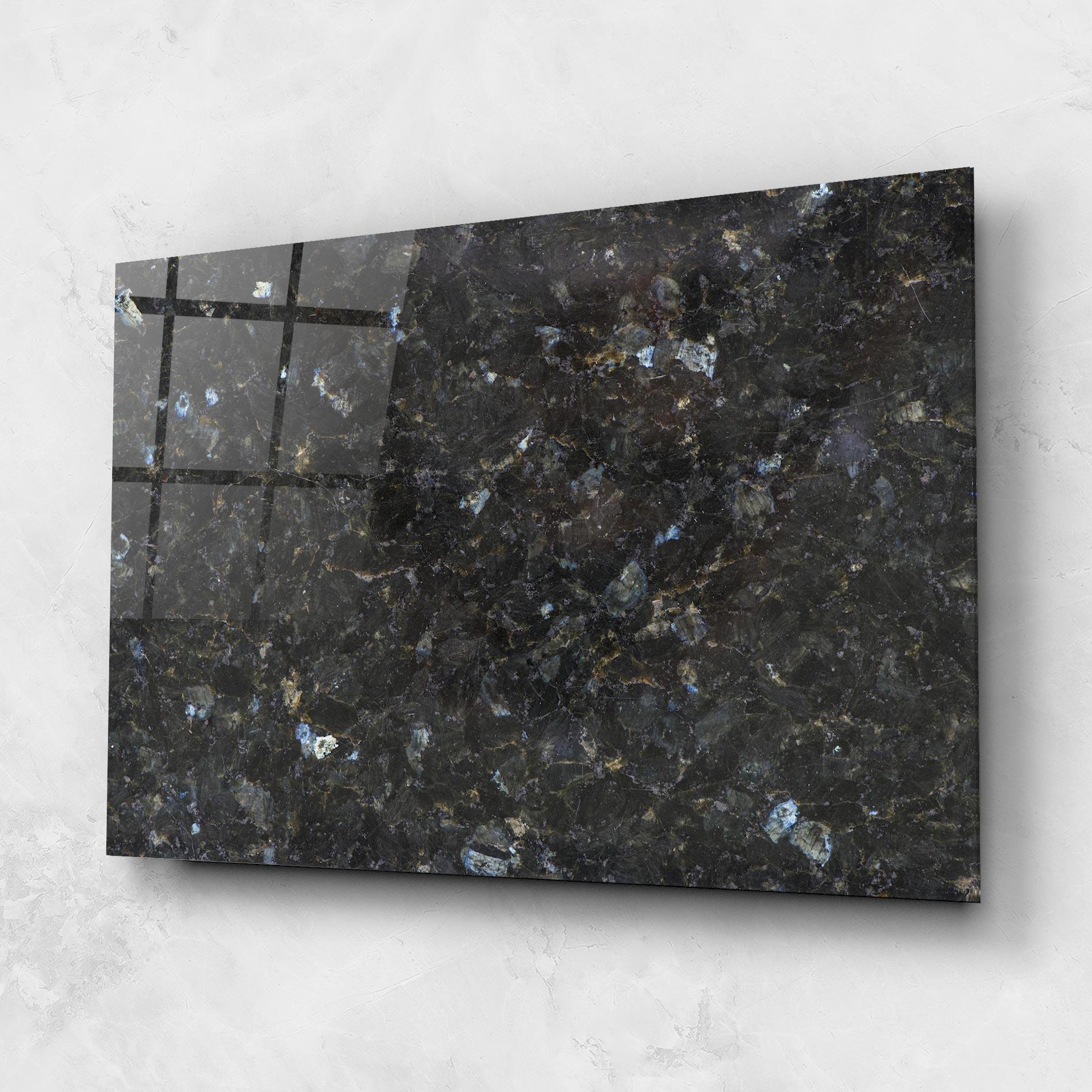 Üvegkép Dark Grey Marble mockup 1