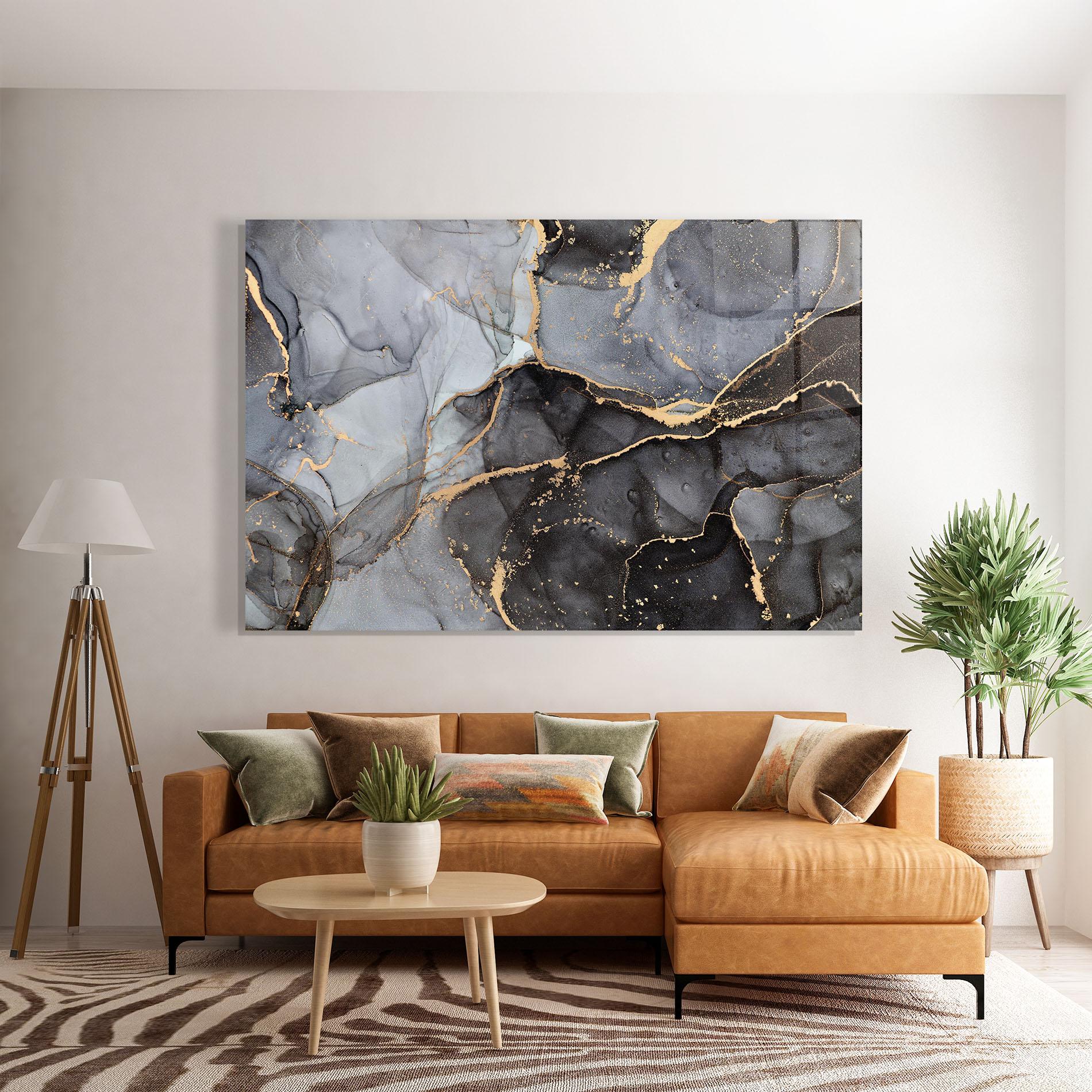 Üvegkép Abstract Marble mockup 7