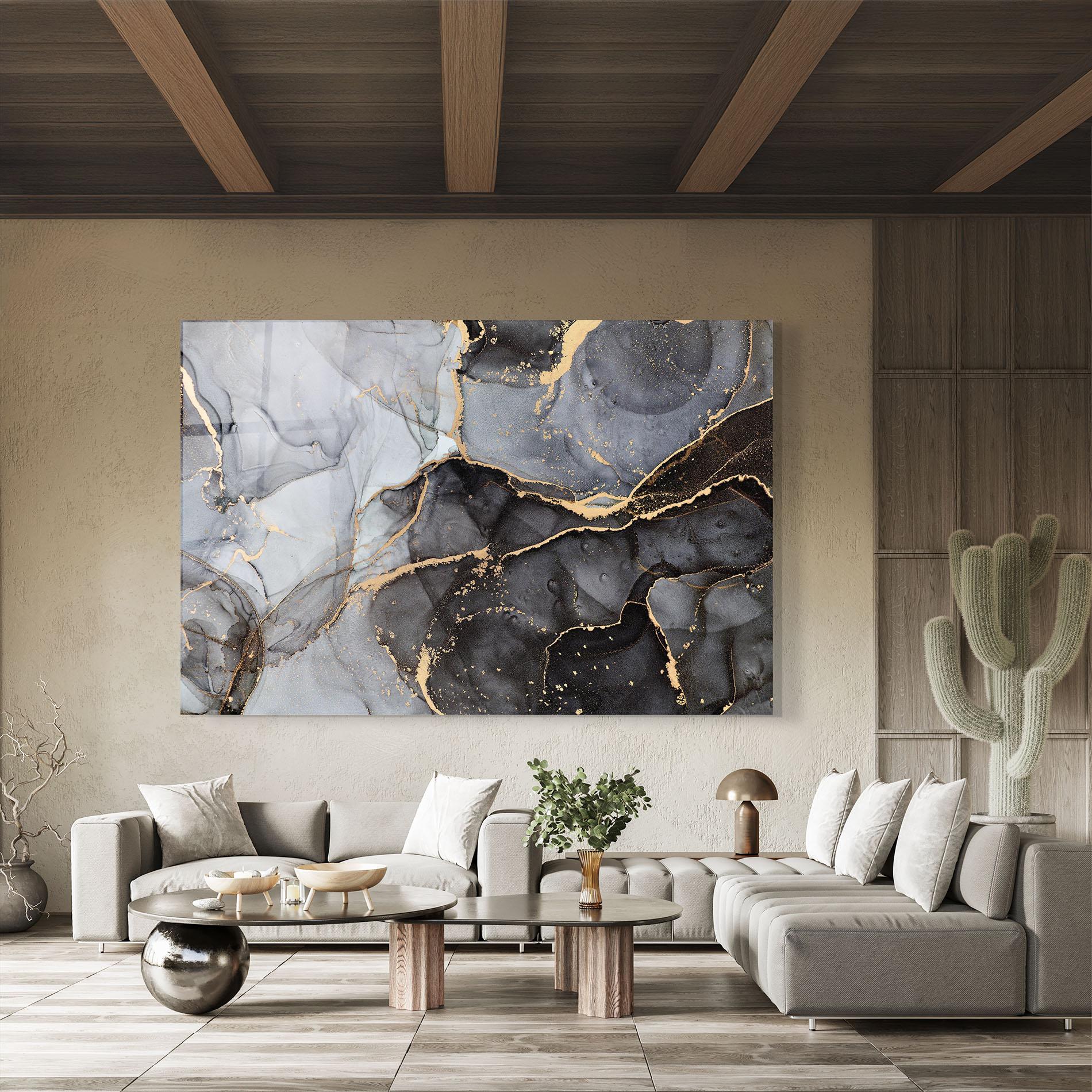 Üvegkép Abstract Marble mockup 8