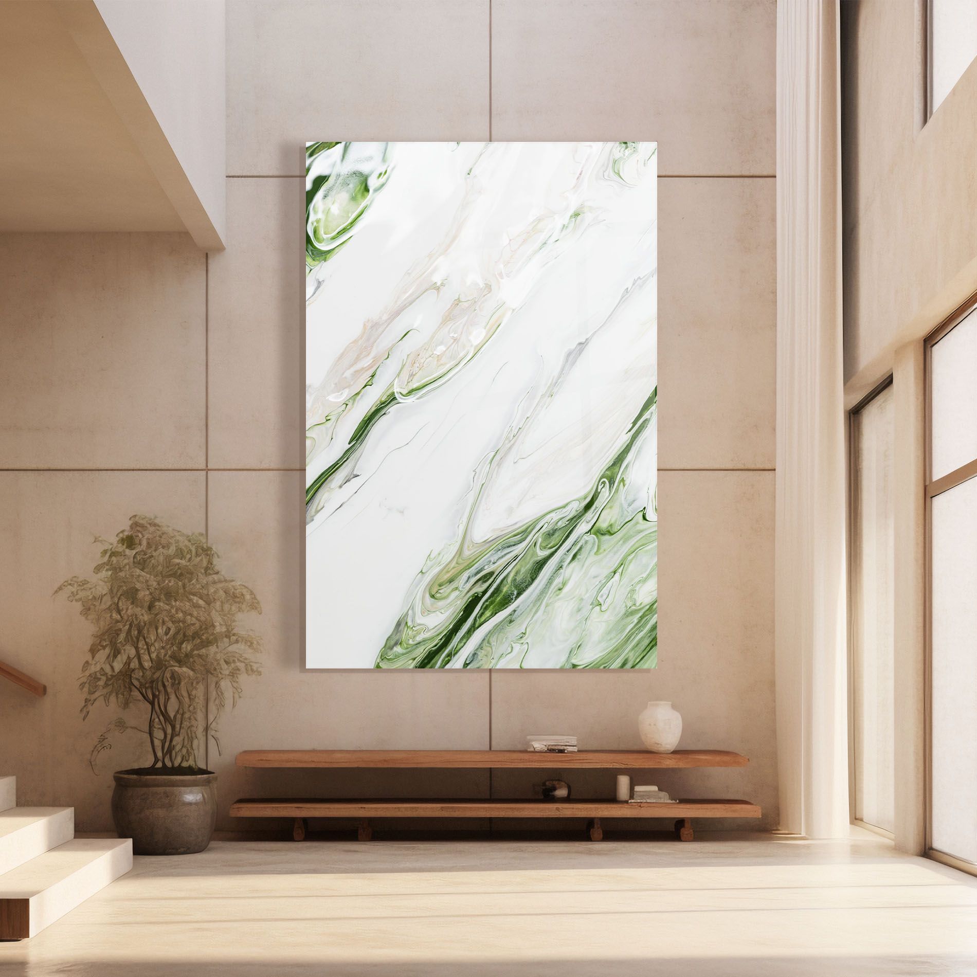 Light Green Liquid mockup 8