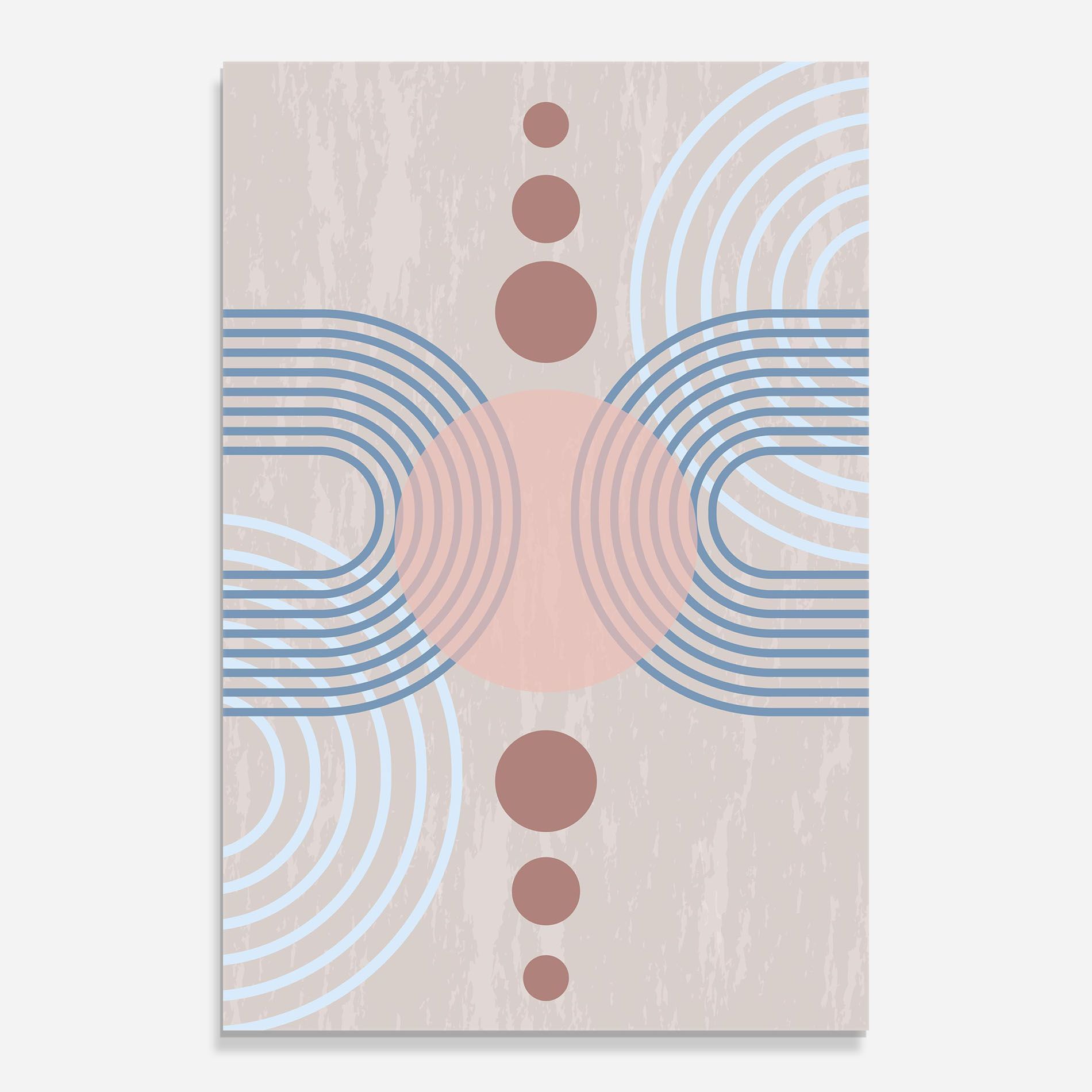 Blue Lines On Pink mockup 0