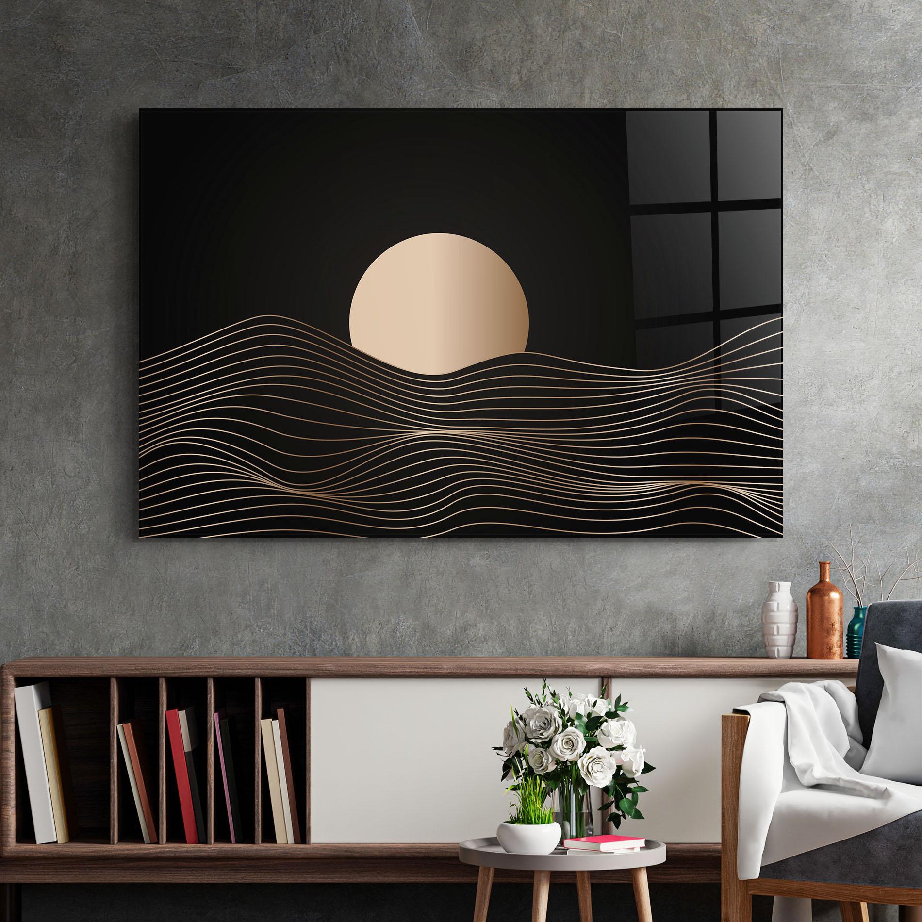 Üvegkép Cream Moon mockup 2