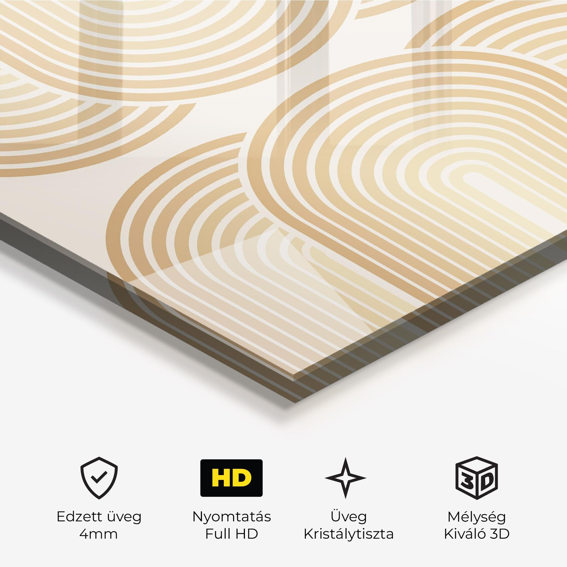 Üvegkép Arch Poster mockup 3