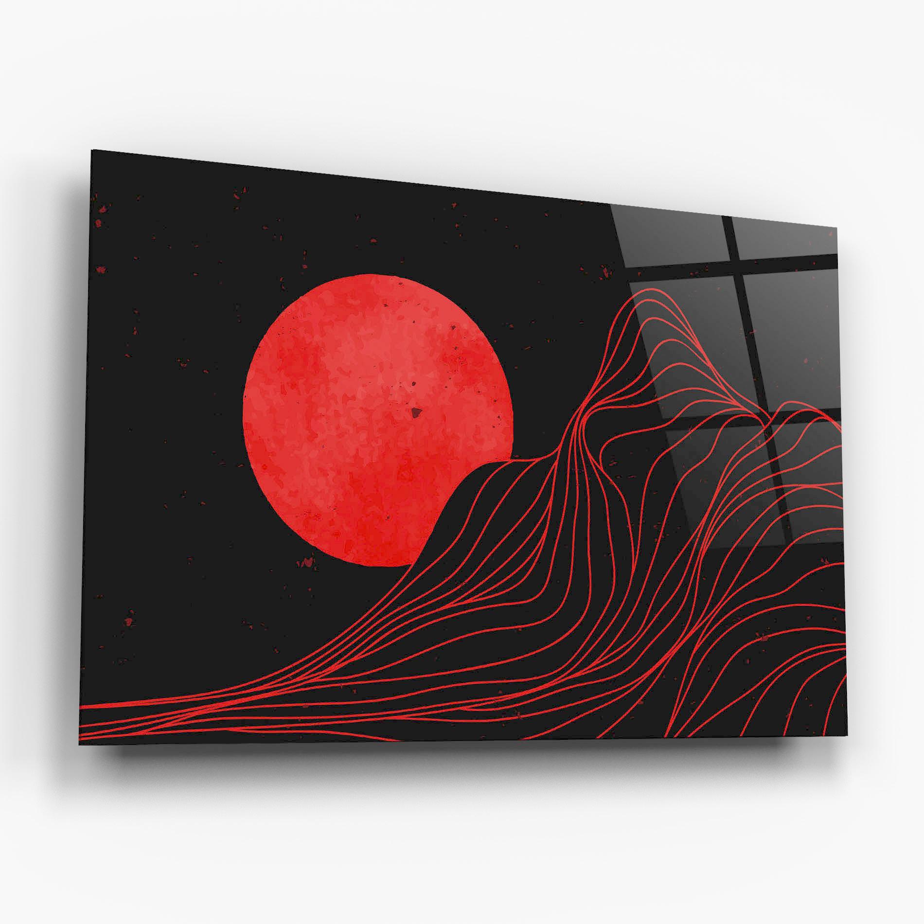 Üvegkép Bloody Moon mockup 6