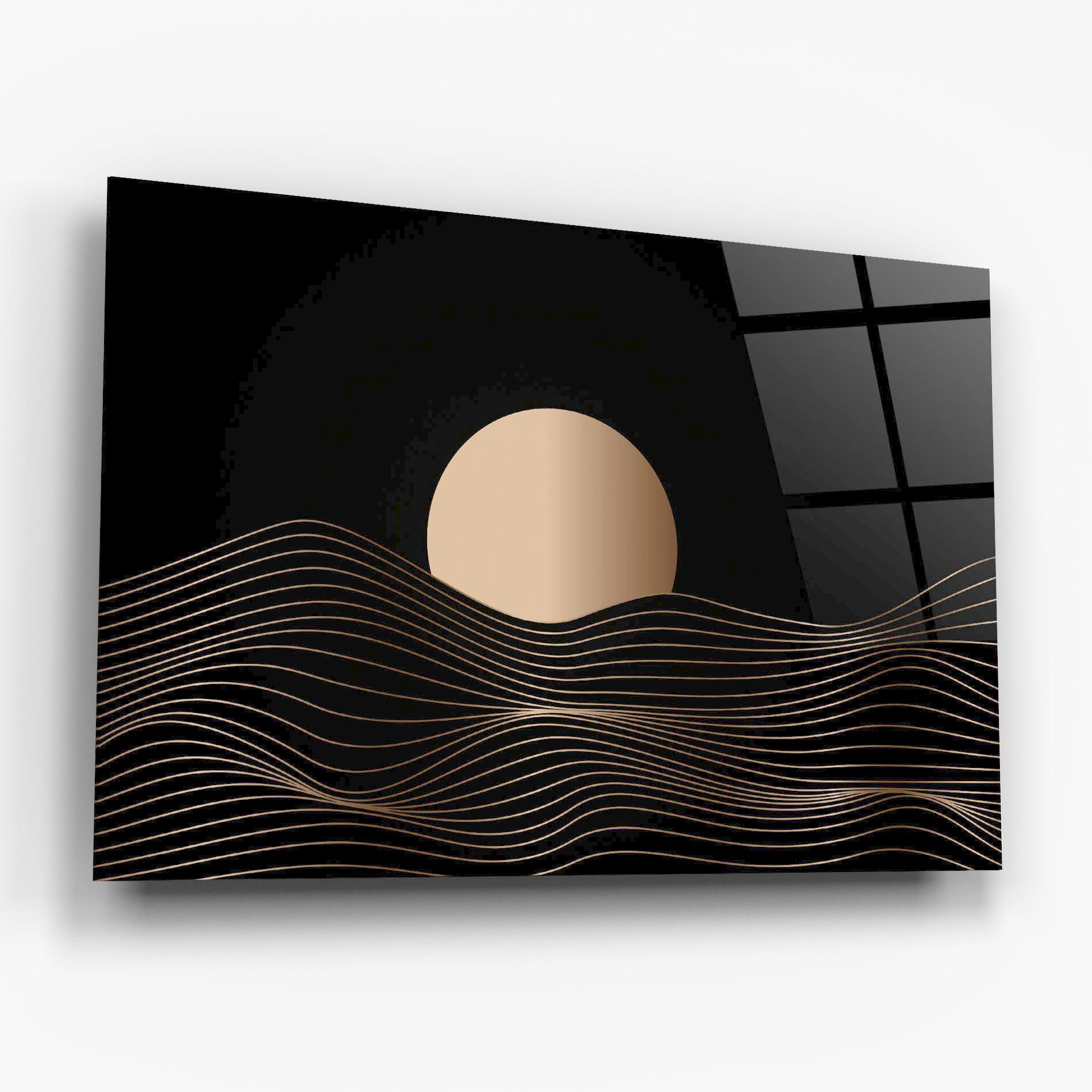 Üvegkép Cream Moon mockup 6