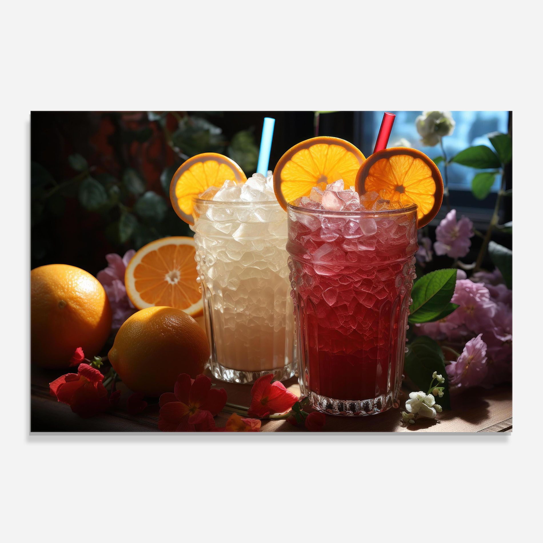 Citrus Smoothie Drink mockup 0