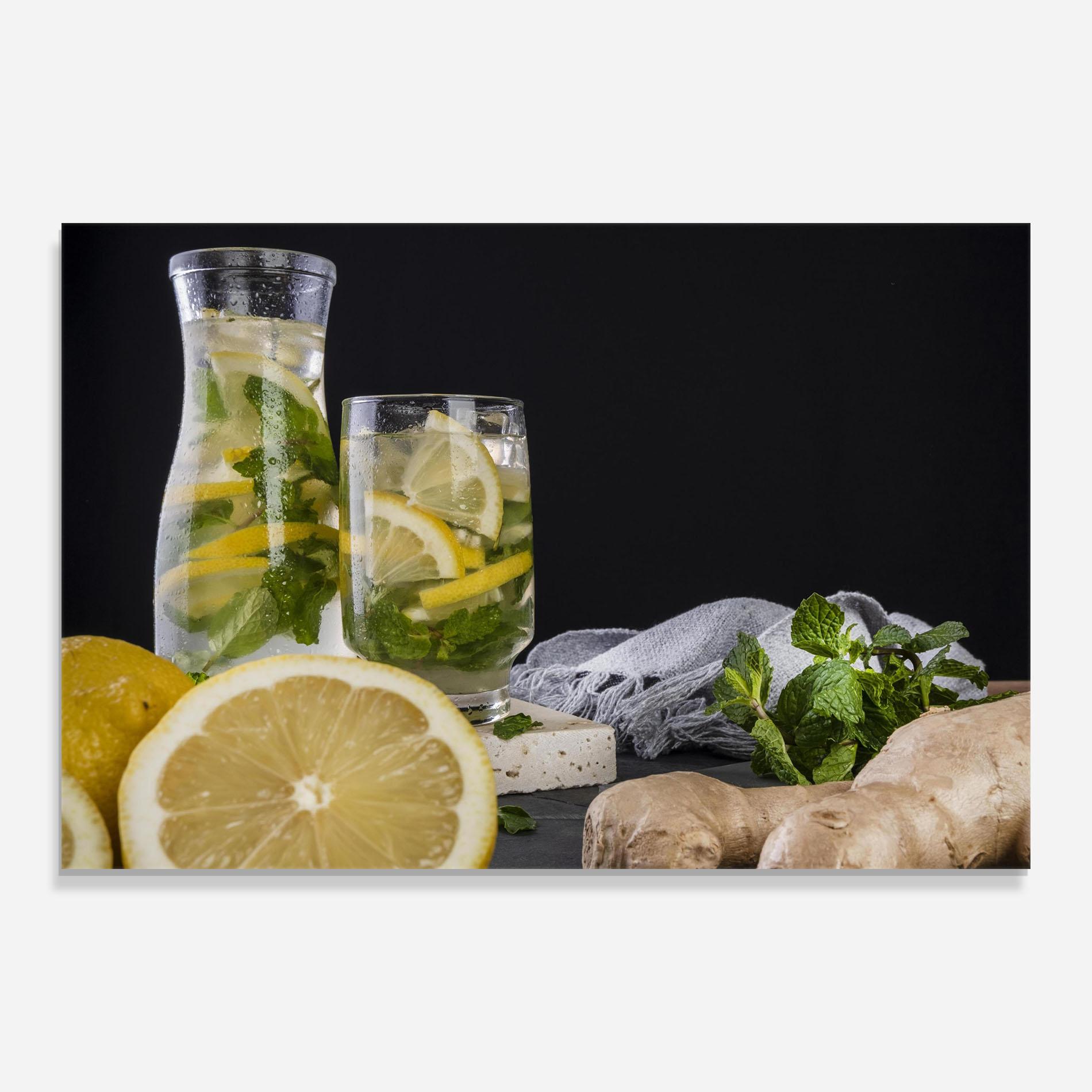 Üvegkép Ginger Lemonade mockup 0