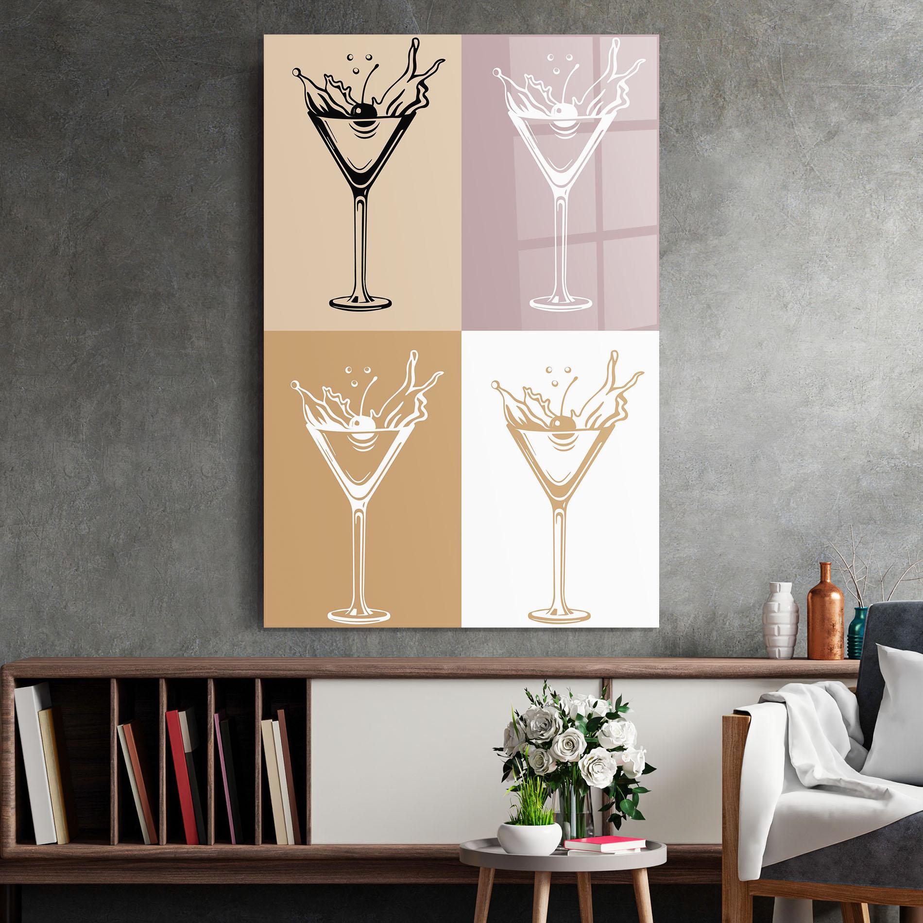 Üvegkép Drinks Mix mockup 2