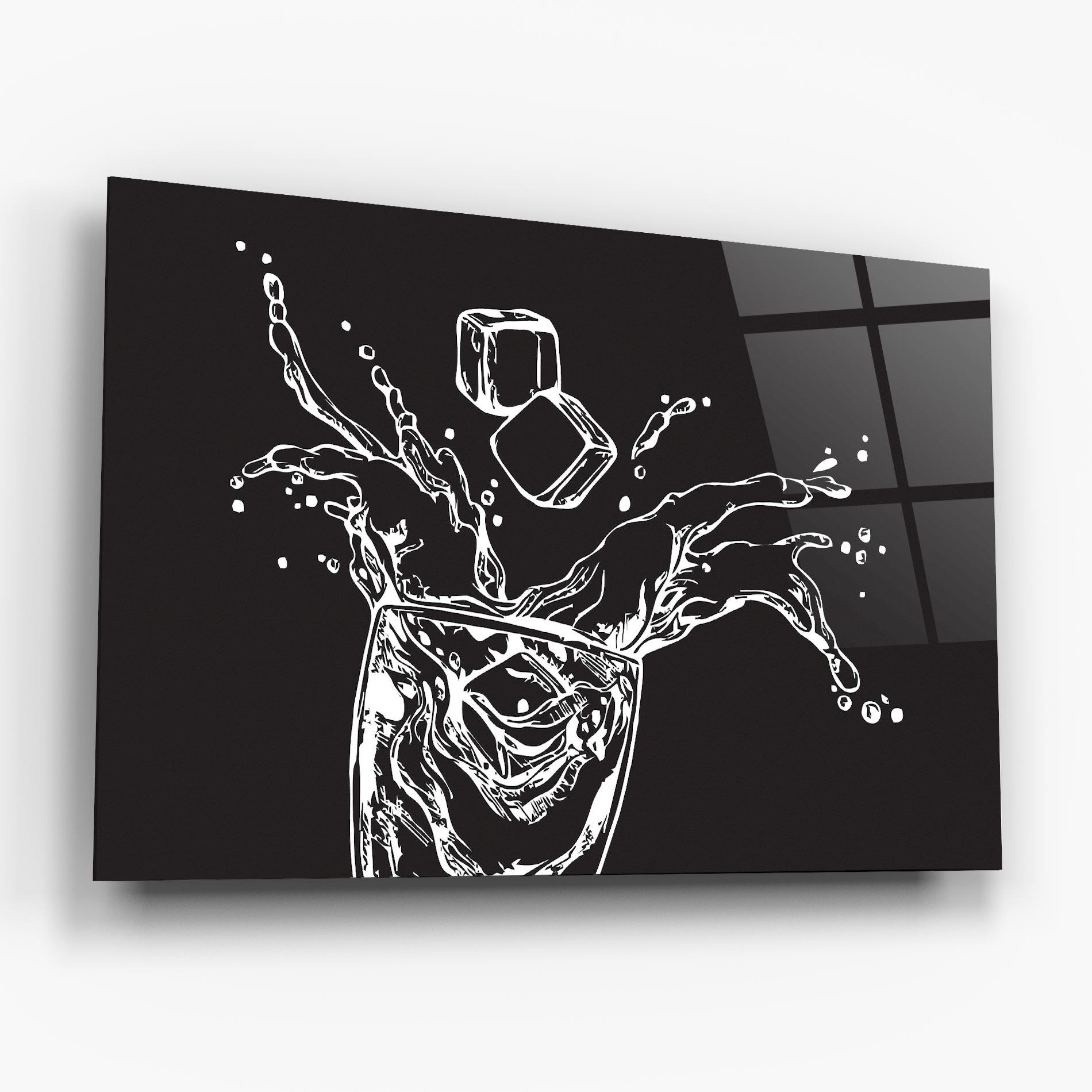 Üvegkép Ice Splash Drink mockup 6