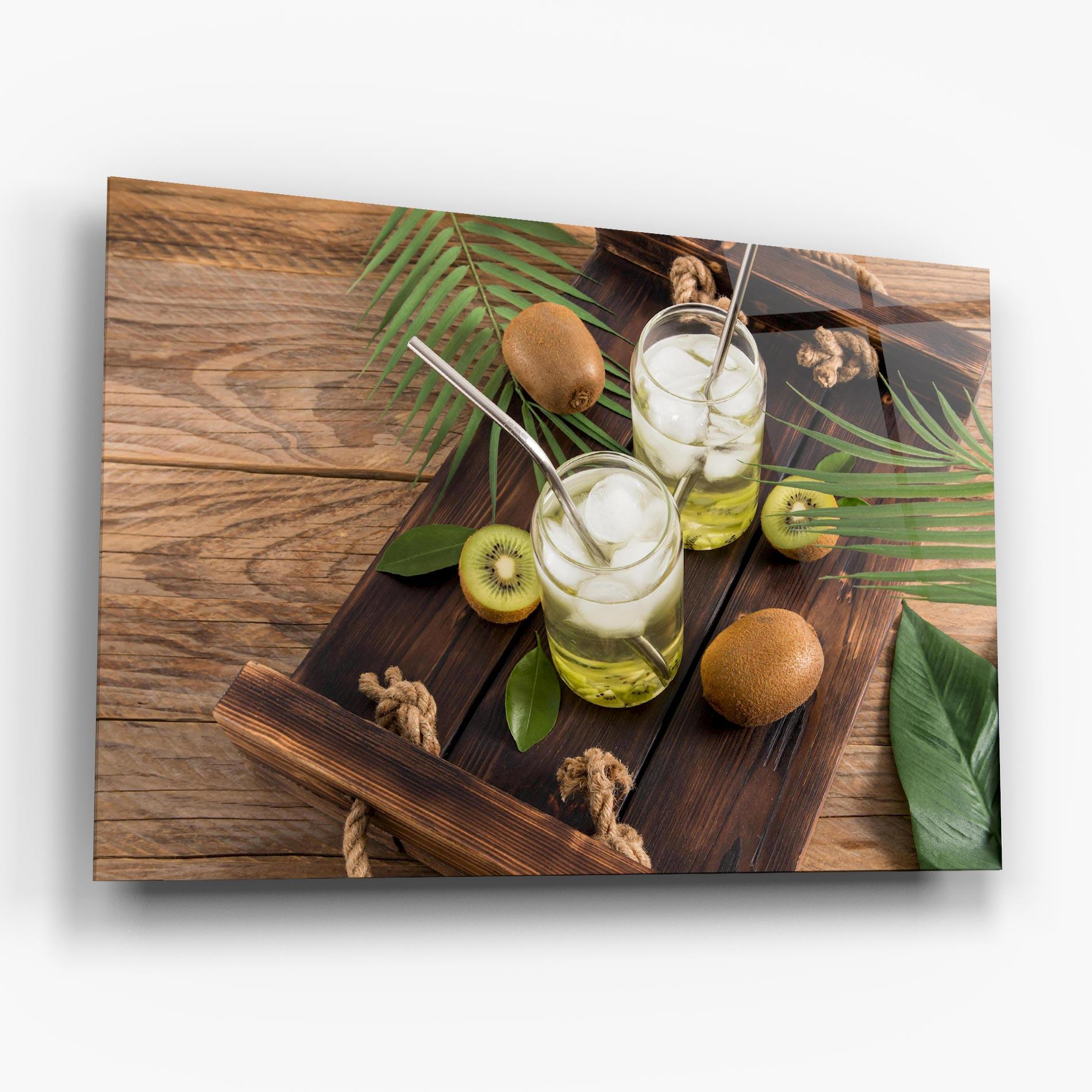 Üvegkép Kiwi Drinks mockup 6