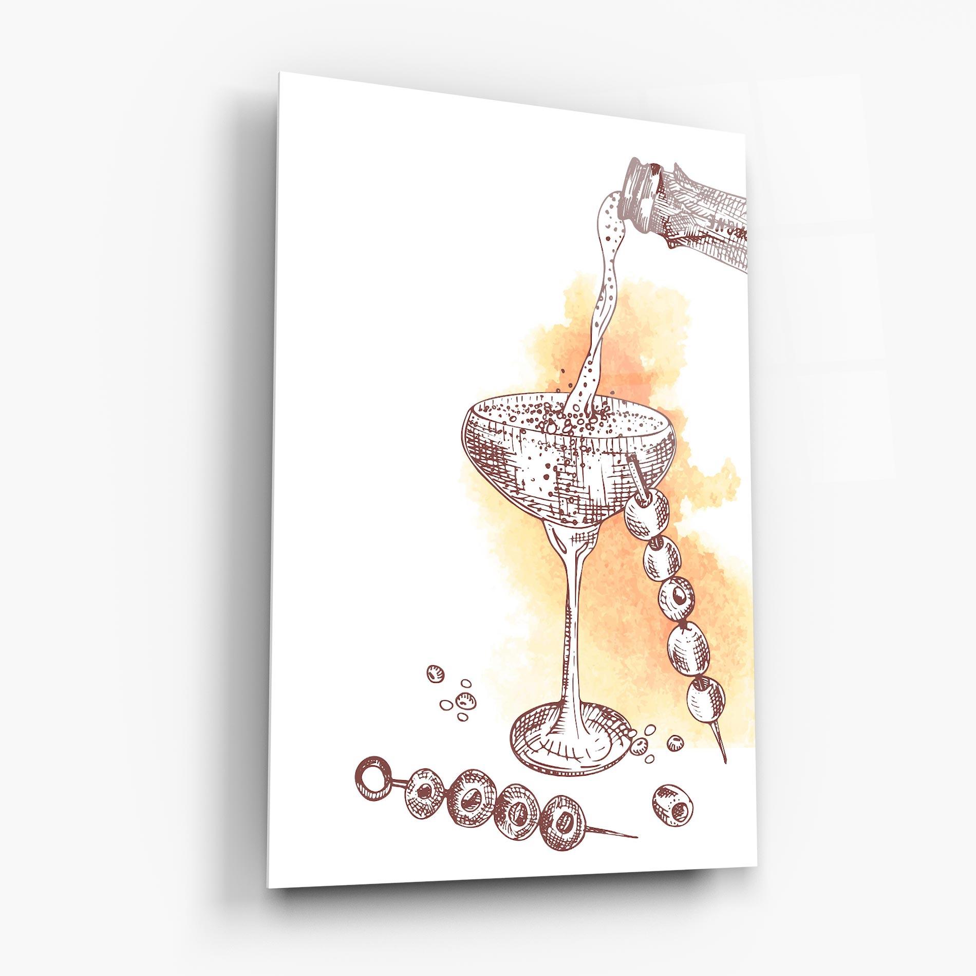 Üvegkép Cocktail mockup 6