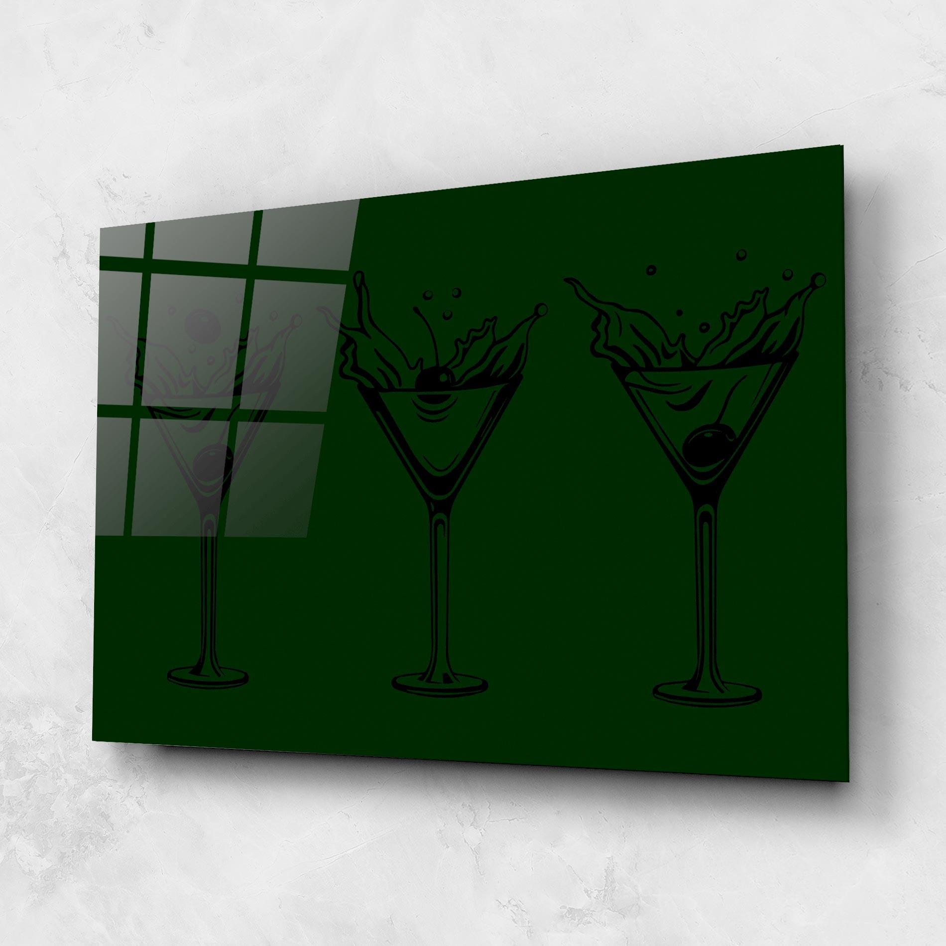 Üvegkép Green Drinks mockup 1