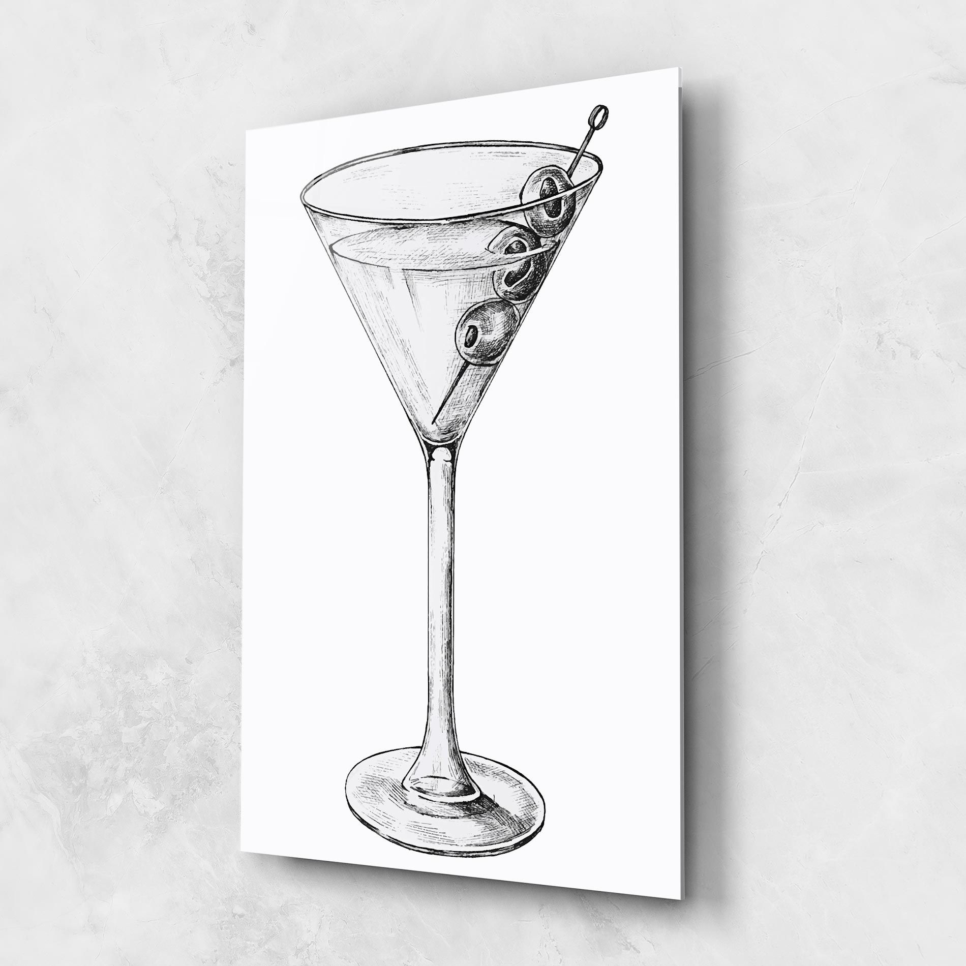Hand Drawn Glass mockup 1
