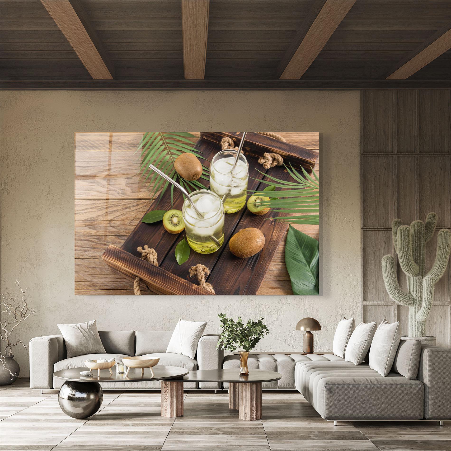 Üvegkép Kiwi Drinks mockup 8