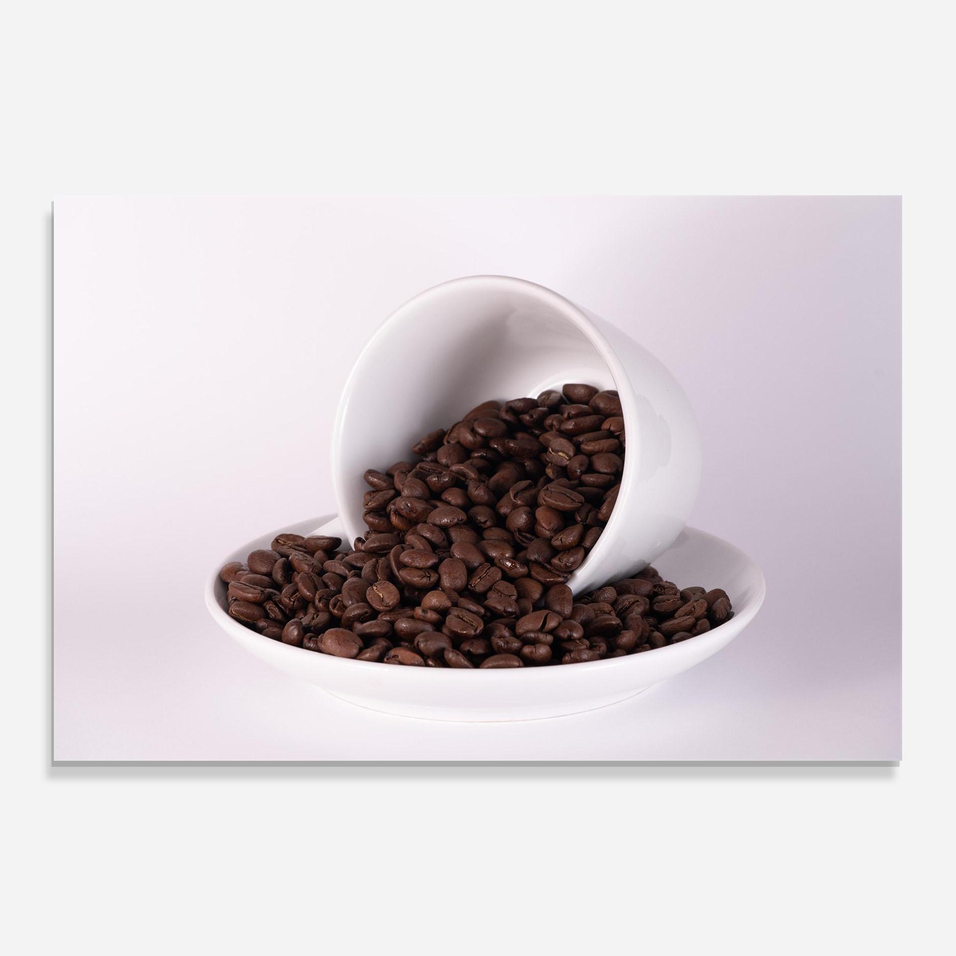 Üvegkép Bowl Of Coffee mockup 0
