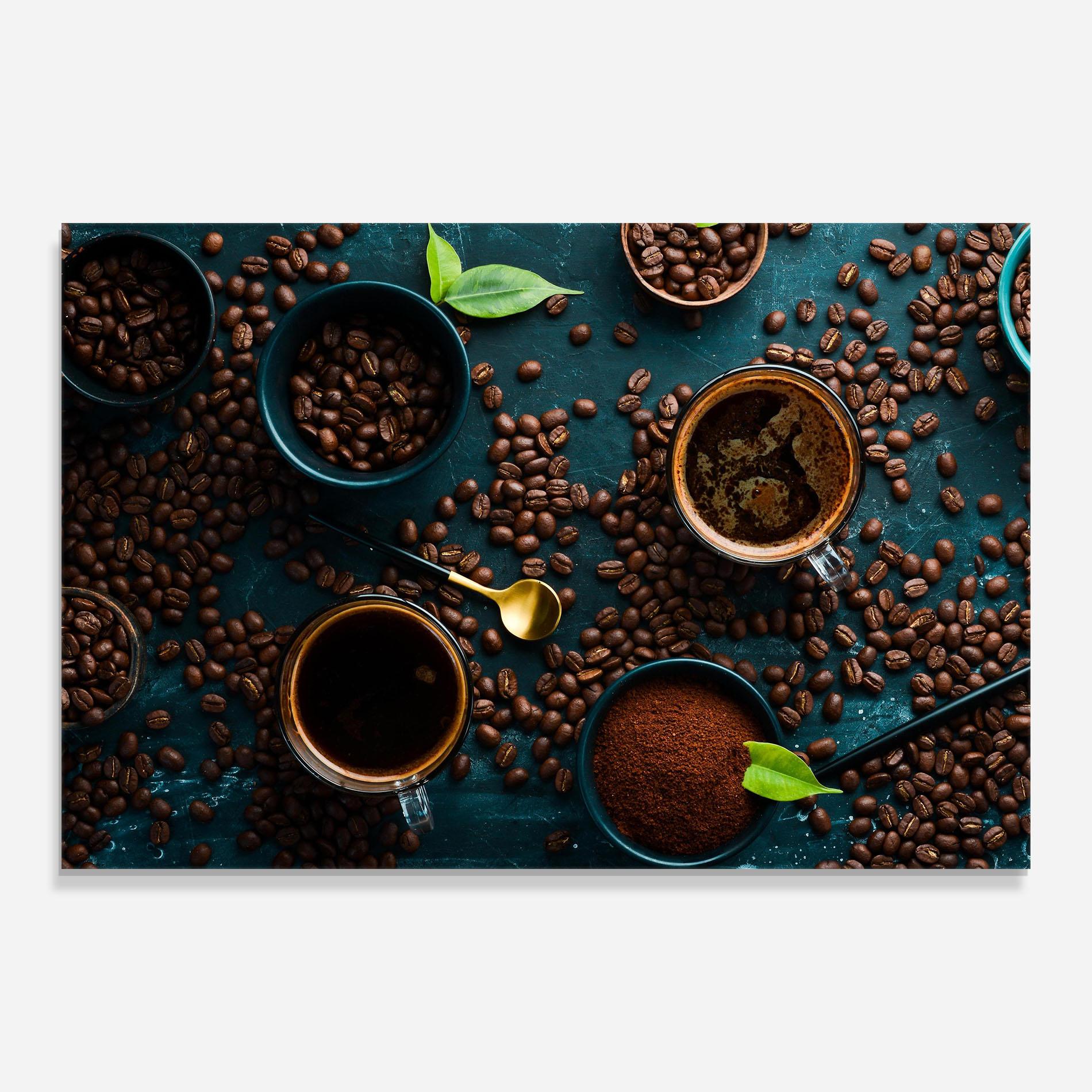 Üvegkép Coffee Cups mockup 0