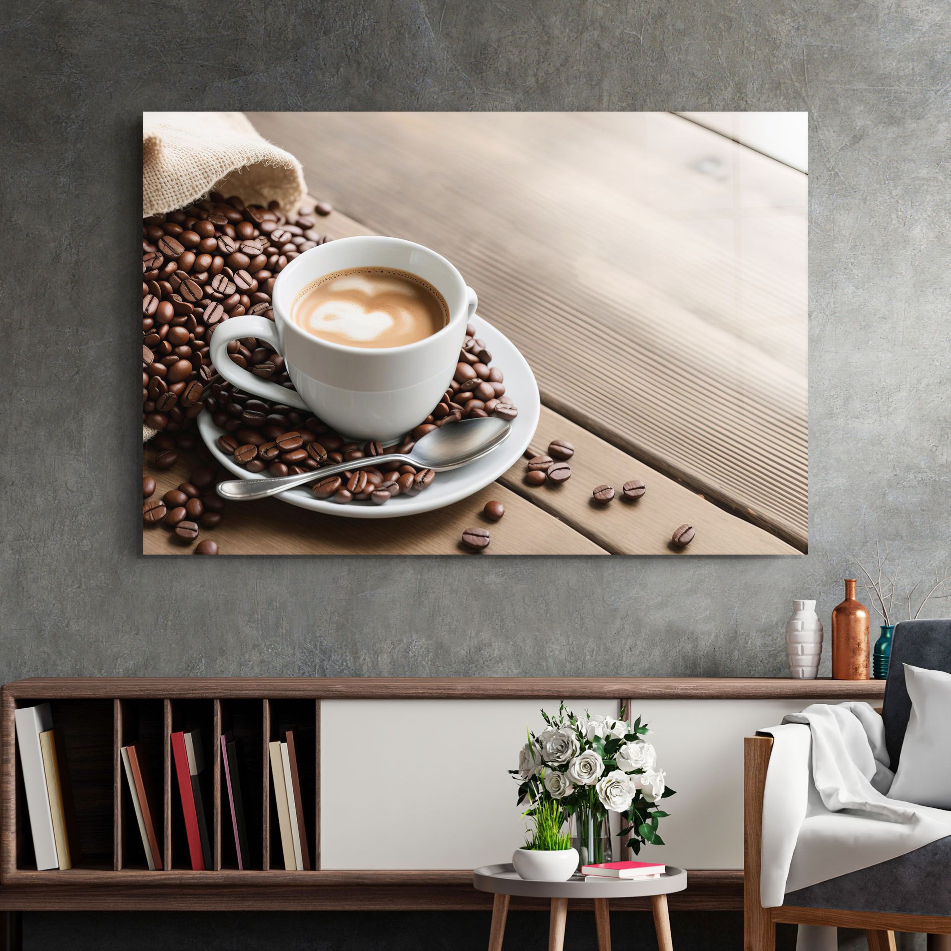 Coffee On Table mockup 2