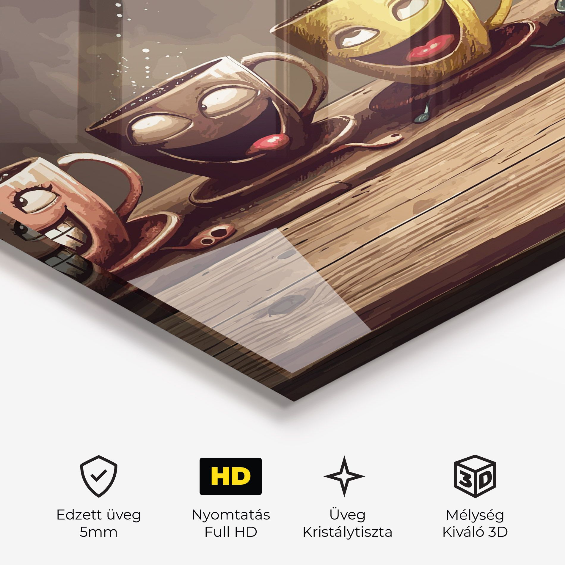 Coffee Faces mockup 3